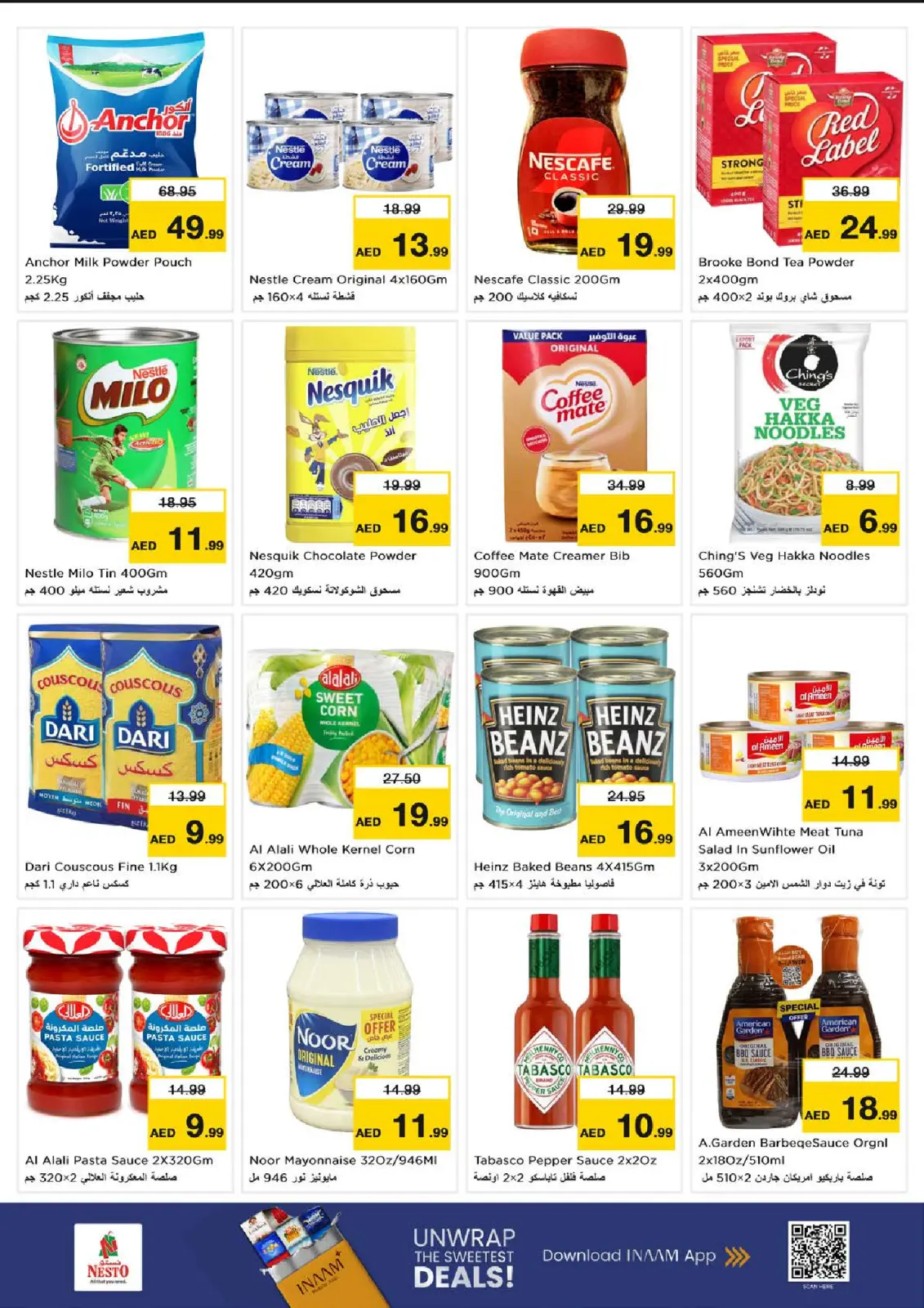 Nesto Hypermarkets Dubai  Offers from 8 to 10 December GIGANTIC DAYS DEALS AT Circle Mall - Page 4