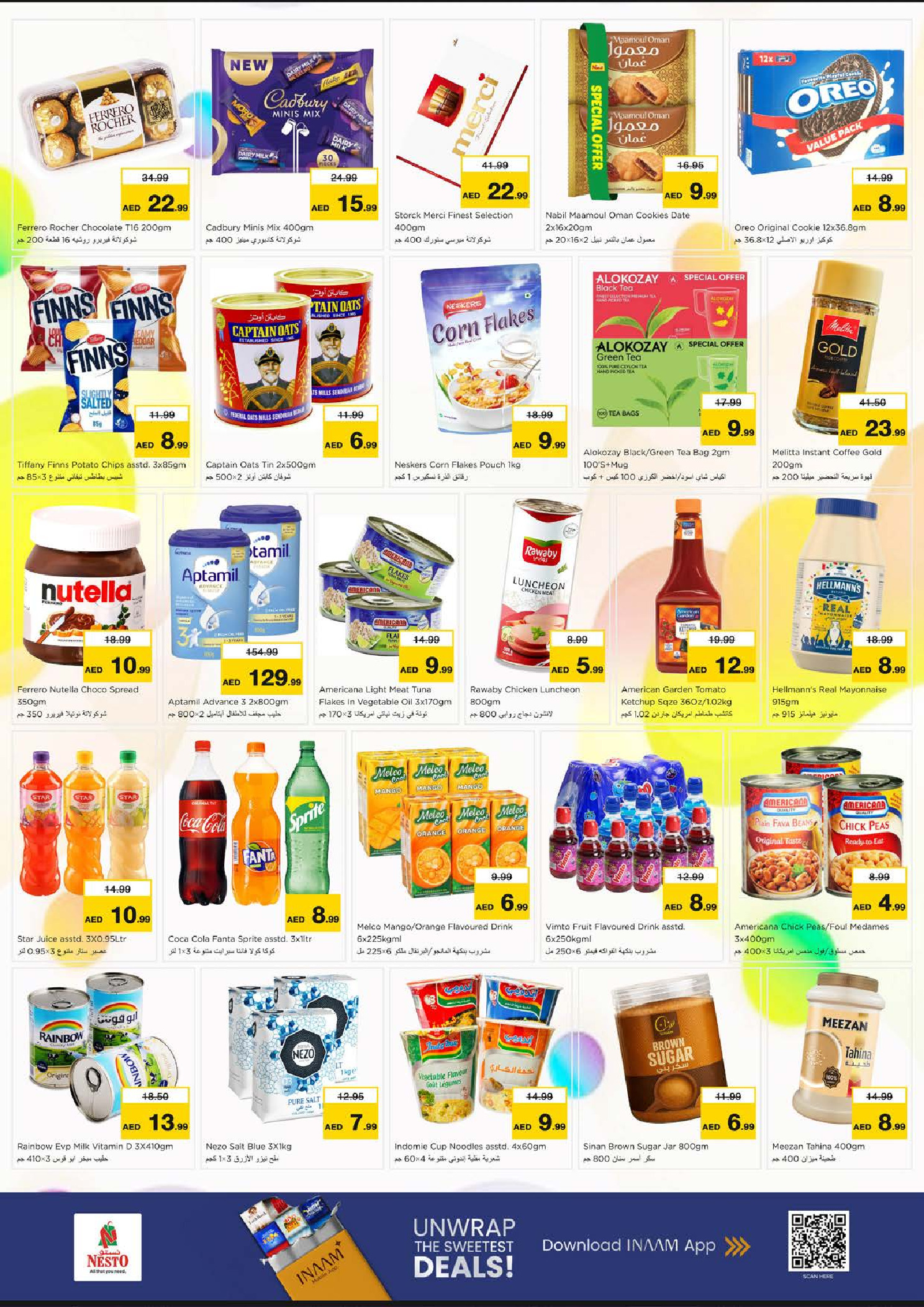 Nesto Hypermarkets Sharjah  Offers from 8 to 10 December GIGANTIC DAYS DEALS AT Al Arab Mall