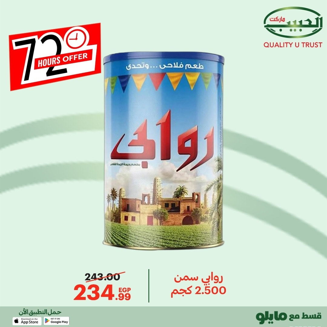 Al Habeeb Market Egypt Offers from 8 to 10 December 2025 72hour offer