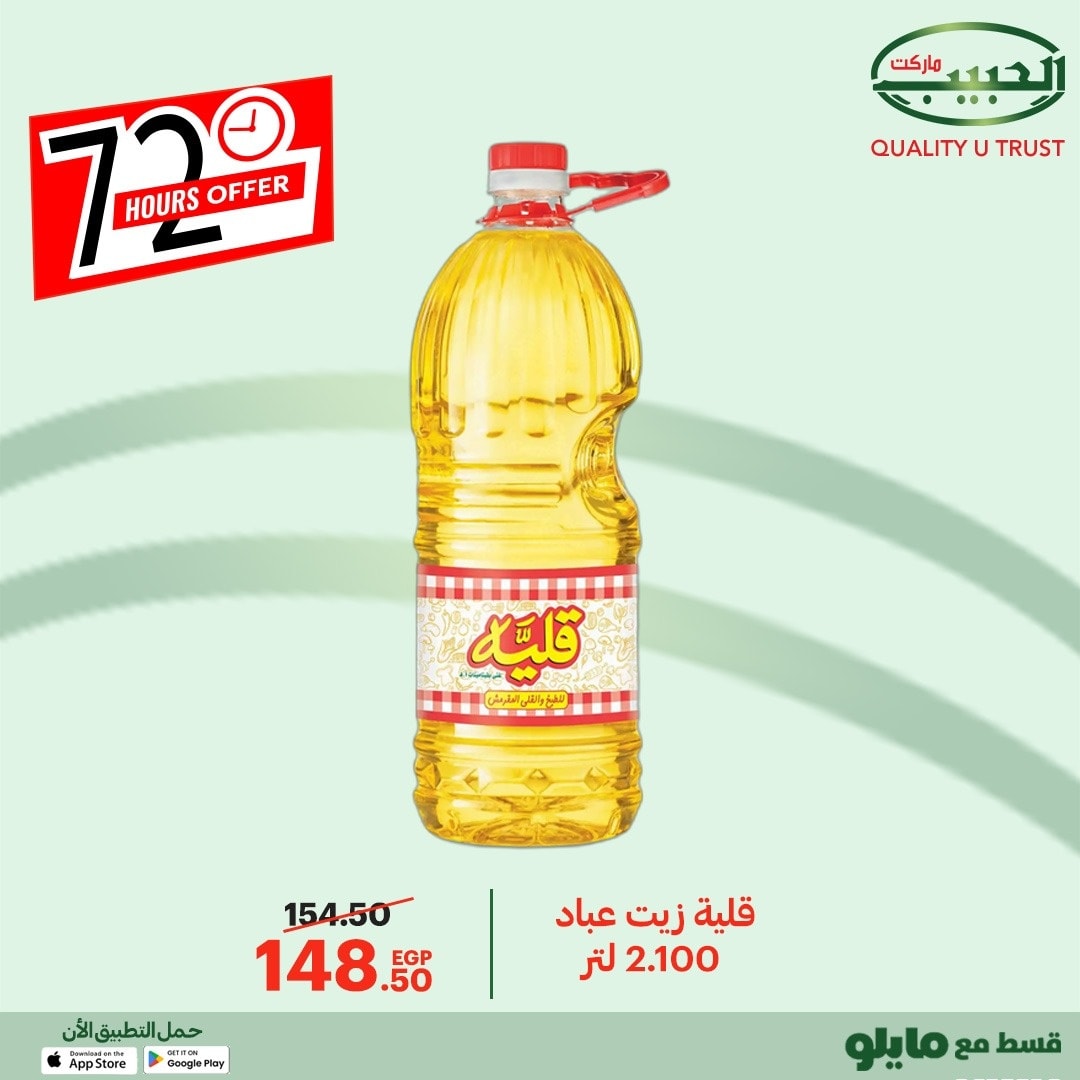 Al Habeeb Market Egypt Offers from 8 to 10 December 2025 72hour offer