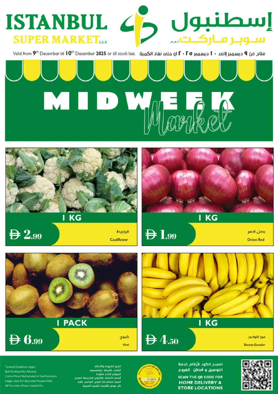 Istanbul supermarket UAE Offers from 9 to 10 December 2025 Midweek Deals - Page 1