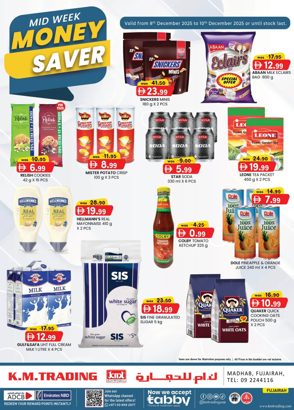 Km trading  Fujairah  Offers from 8 to 10 December Money Savings Offers - Page 1