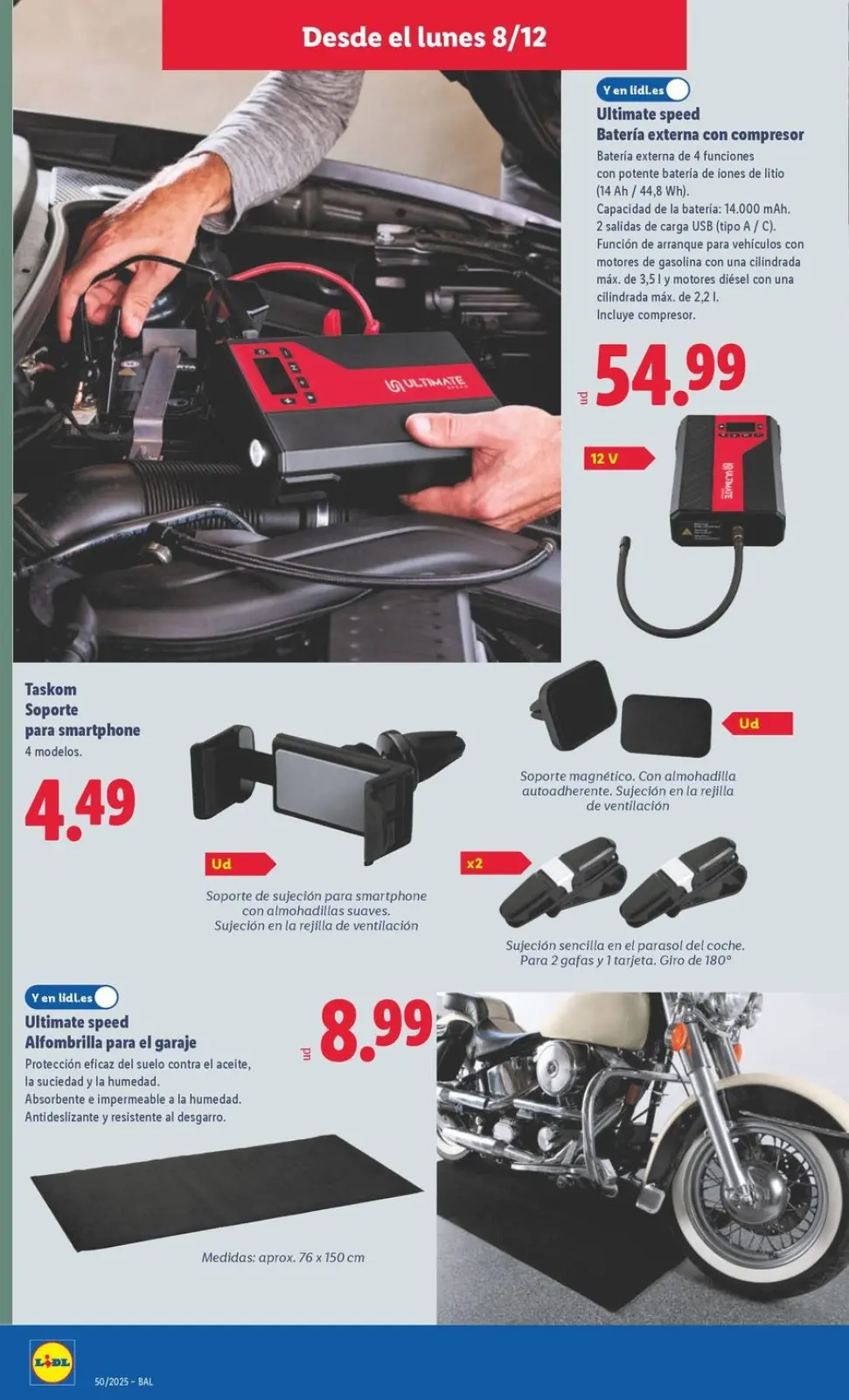 Page 8 dans Offres du bazar chez Lidl Espagne