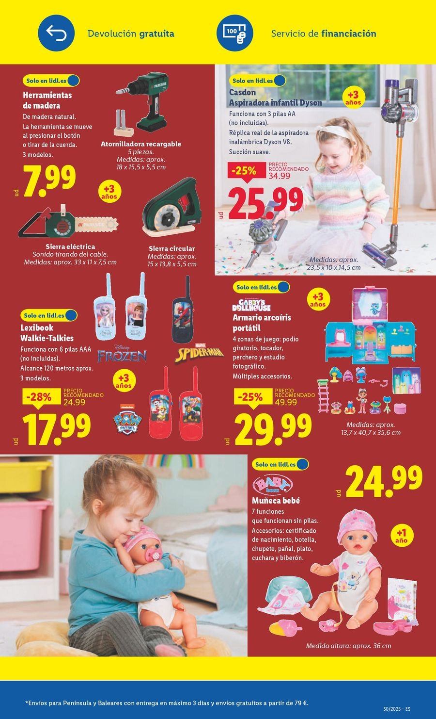 Ofertas de Lidl España de 8 a 14 diciembre 2025 Ofertas de bazar