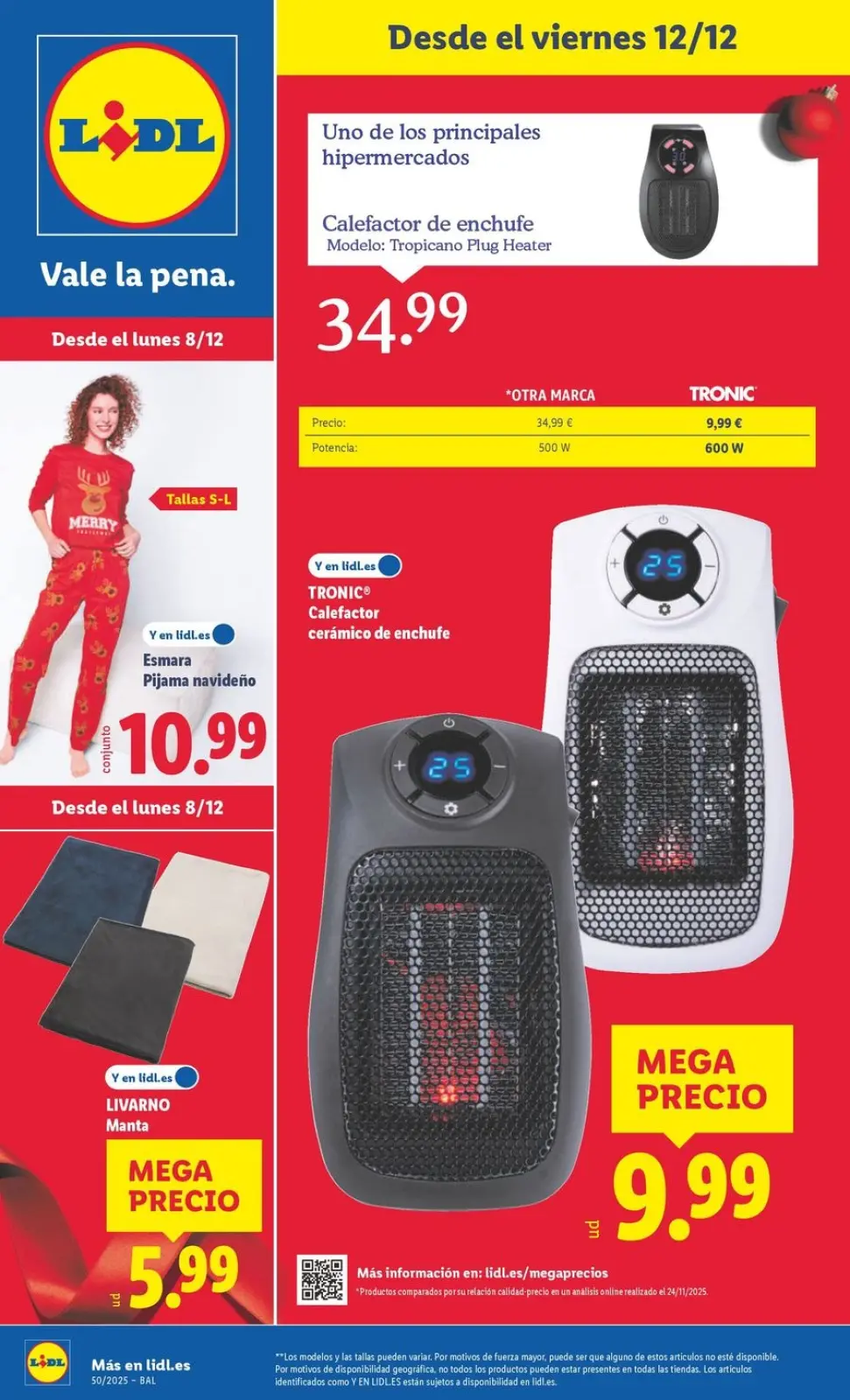 Page 1 dans Offres du bazar chez Lidl Espagne