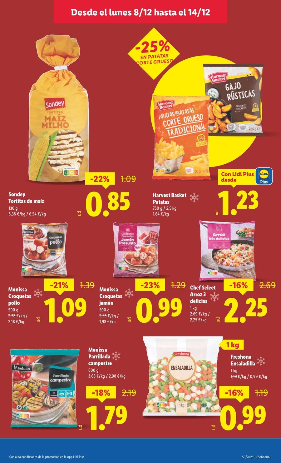 Ofertas de Lidl España de 8 a 14 diciembre 2025 ofertas semanales
