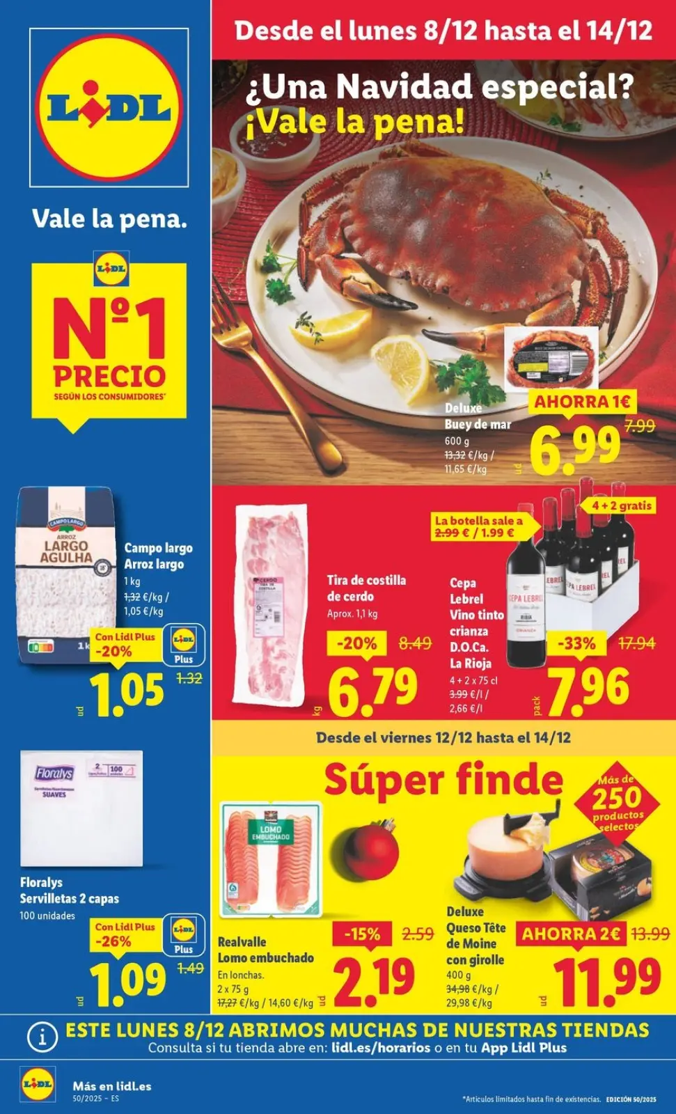 Page 1 dans Offres hebdomadaires chez Lidl Espagne