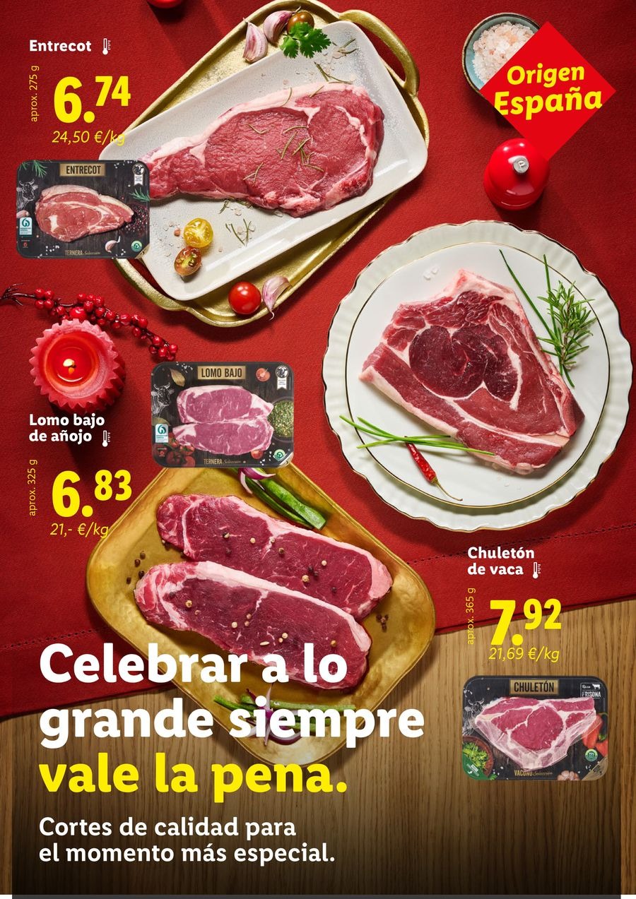 Ofertas de Lidl España de 12 noviembre a 31 diciembre 2025 Especial Navidad