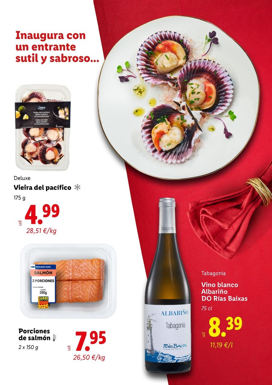Ofertas de Lidl España de 12 noviembre a 31 diciembre 2025 Especial Navidad