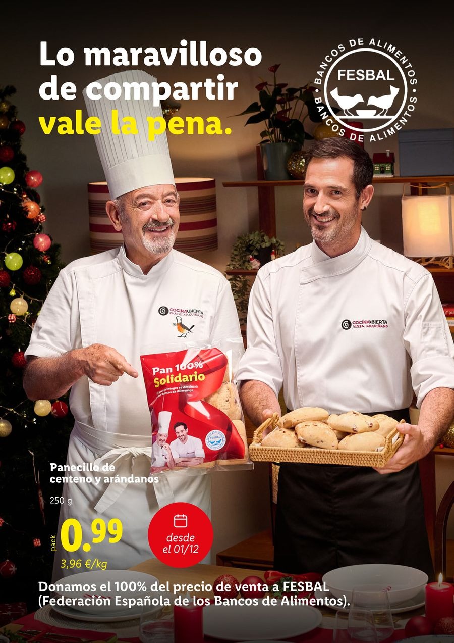 Ofertas de Lidl España de 12 noviembre a 31 diciembre 2025 Especial Navidad