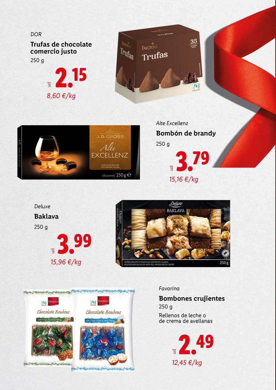 Ofertas de Lidl España de 12 noviembre a 31 diciembre 2025 Especial Navidad