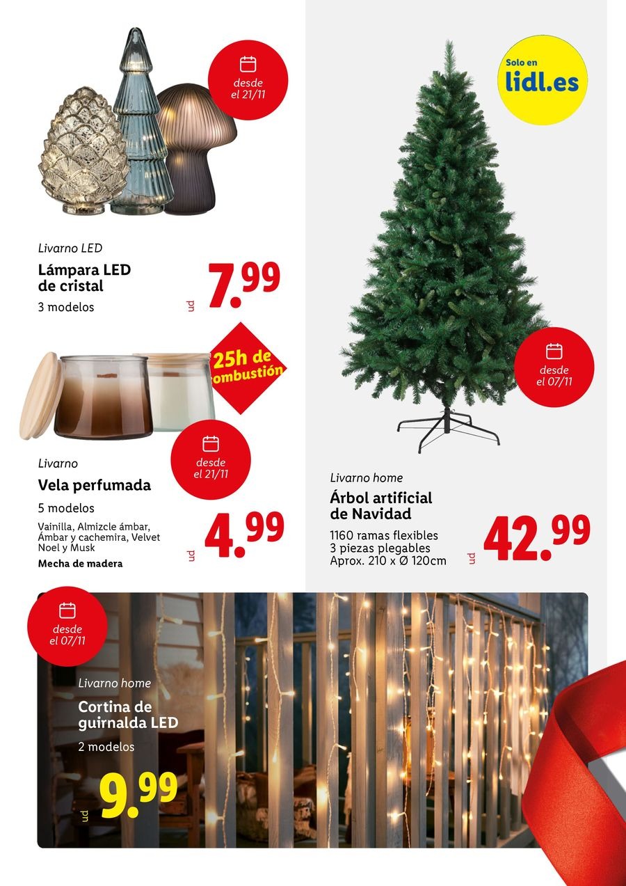 Ofertas de Lidl España de 12 noviembre a 31 diciembre 2025 Especial Navidad