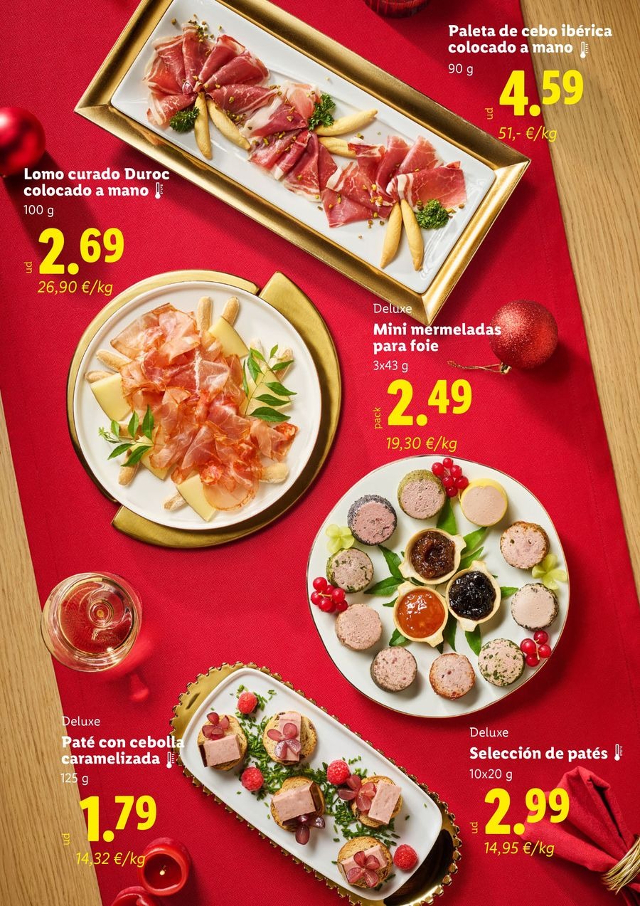 Ofertas de Lidl España de 12 noviembre a 31 diciembre 2025 Especial Navidad