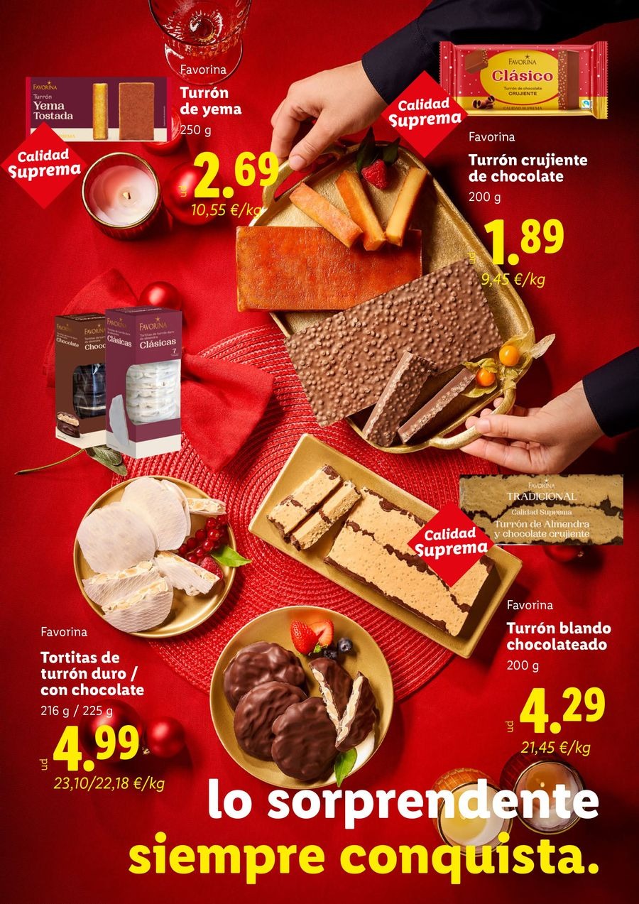 Ofertas de Lidl España de 12 noviembre a 31 diciembre 2025 Especial Navidad