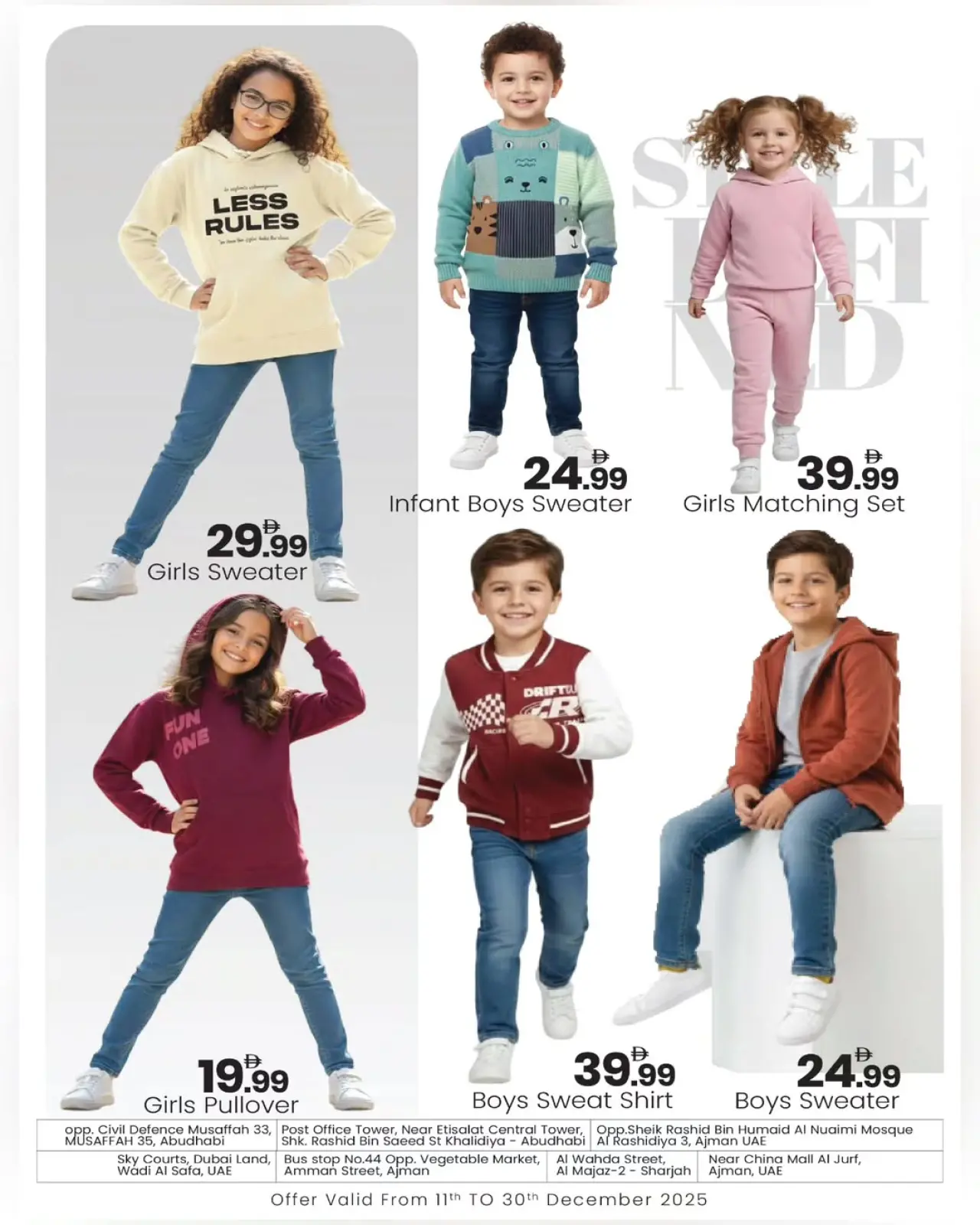 Page 3 in Winter fashion shows at Mark & Save UAE