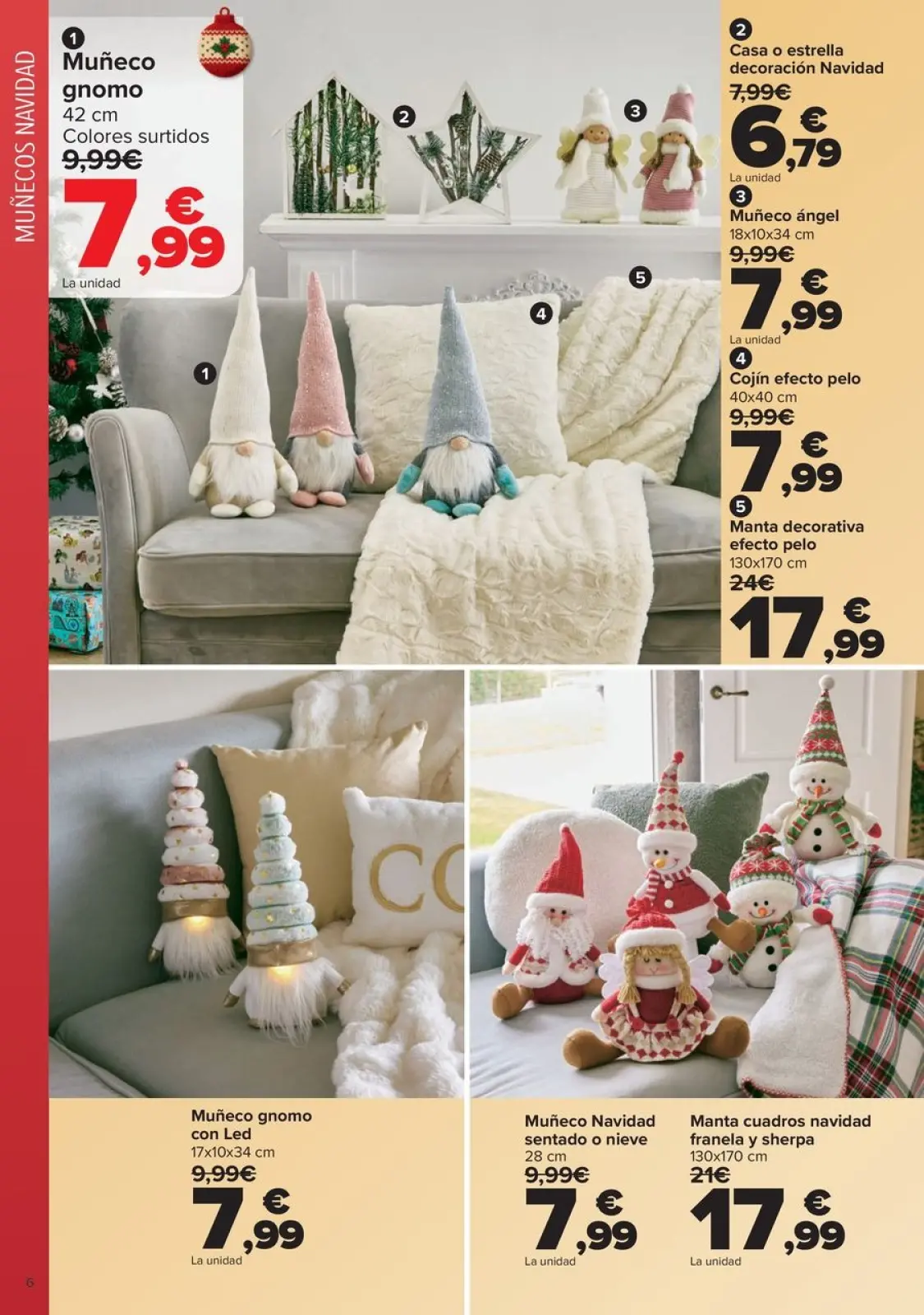 Page 6 dans Offres de Décoration de Noël chez Carrefour Espagne