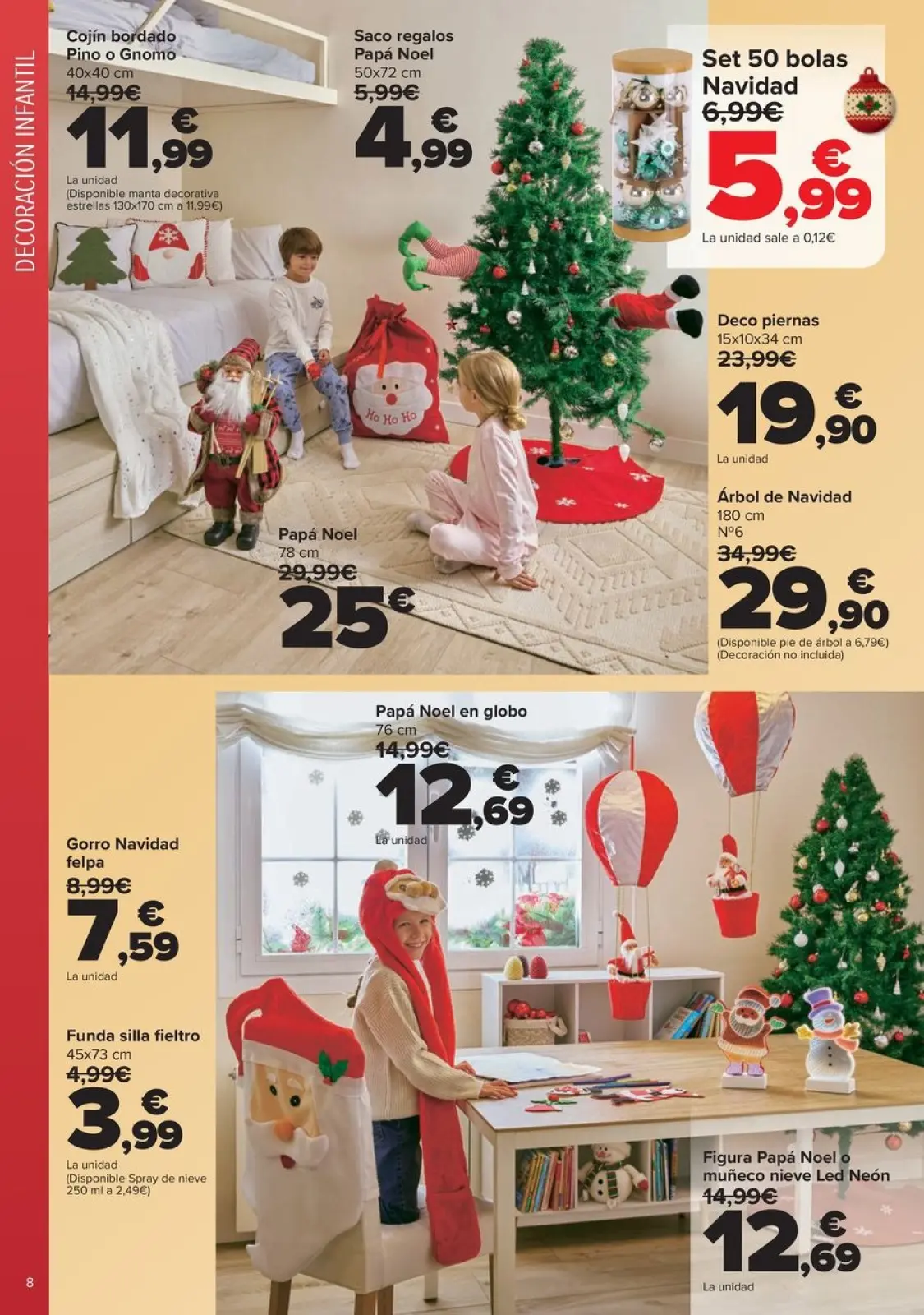 Page 8 dans Offres de Décoration de Noël chez Carrefour Espagne