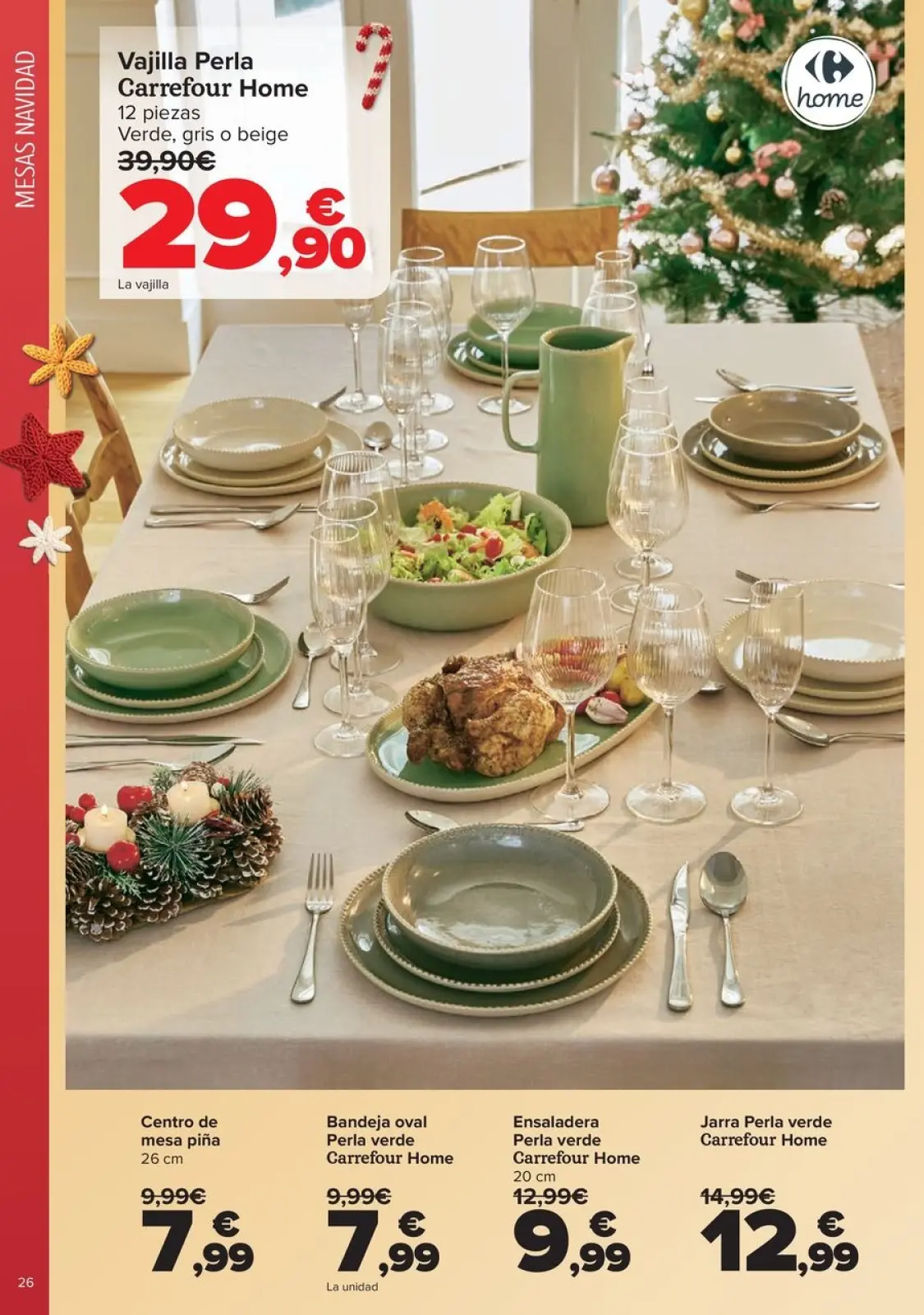 Page 26 dans Offres de Décoration de Noël chez Carrefour Espagne