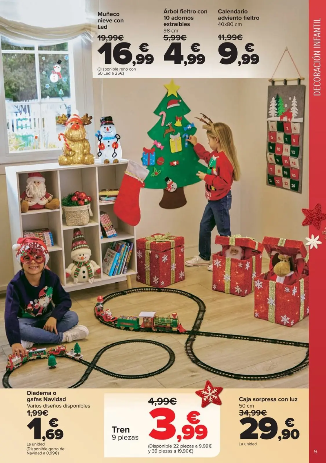 Page 9 dans Offres de Décoration de Noël chez Carrefour Espagne