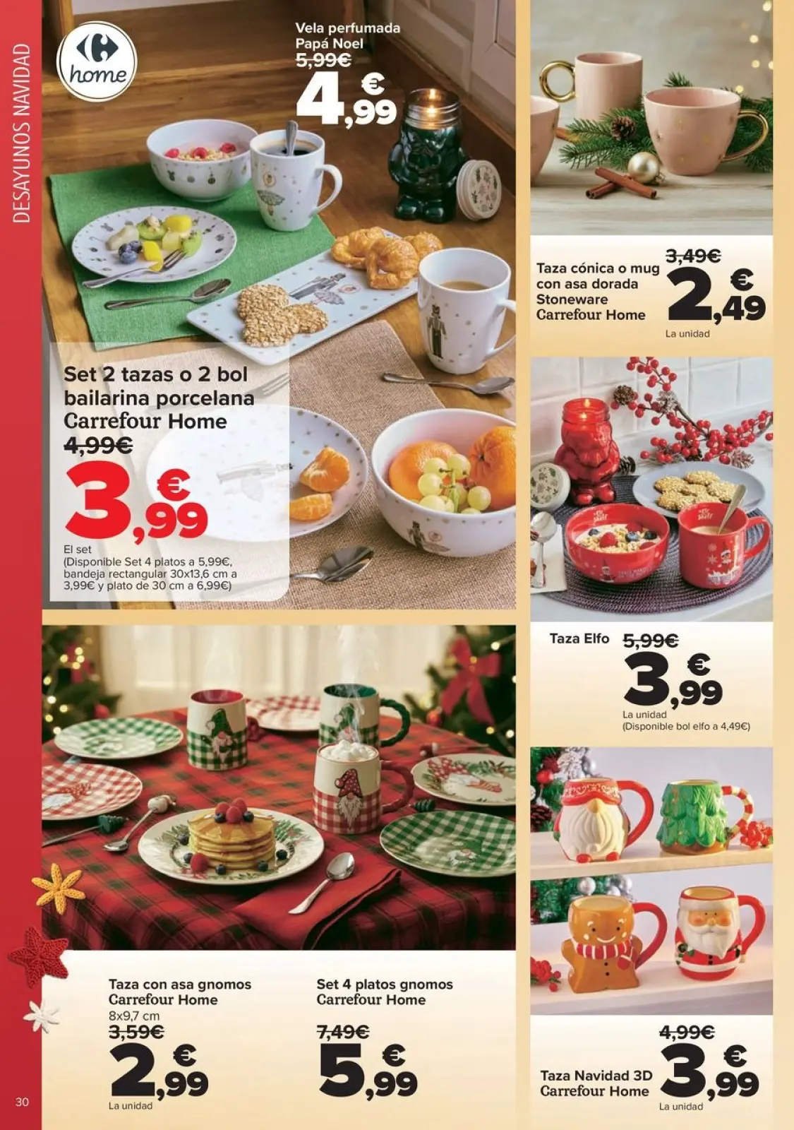 Page 30 dans Offres de Décoration de Noël chez Carrefour Espagne