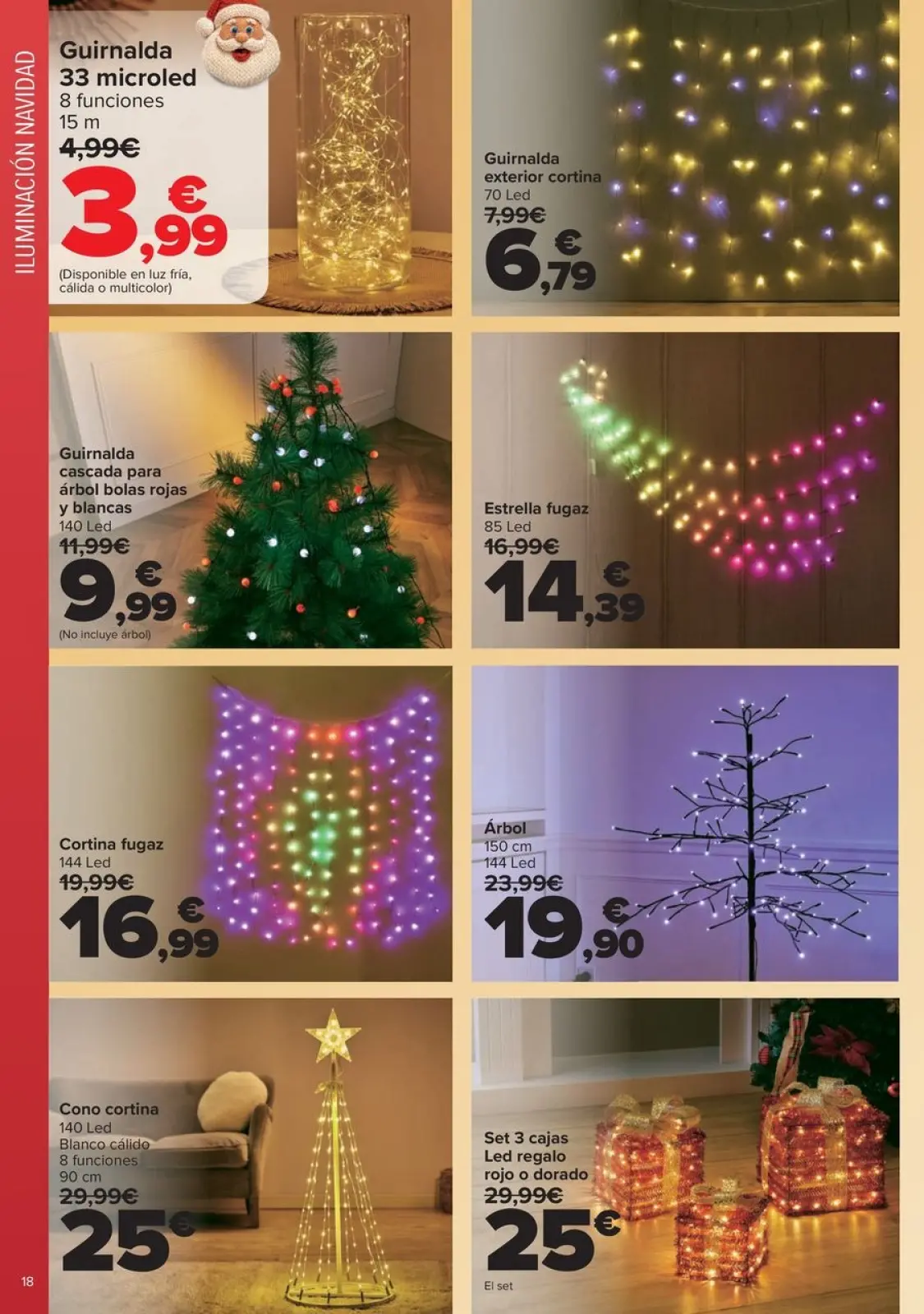 Page 18 dans Offres de Décoration de Noël chez Carrefour Espagne
