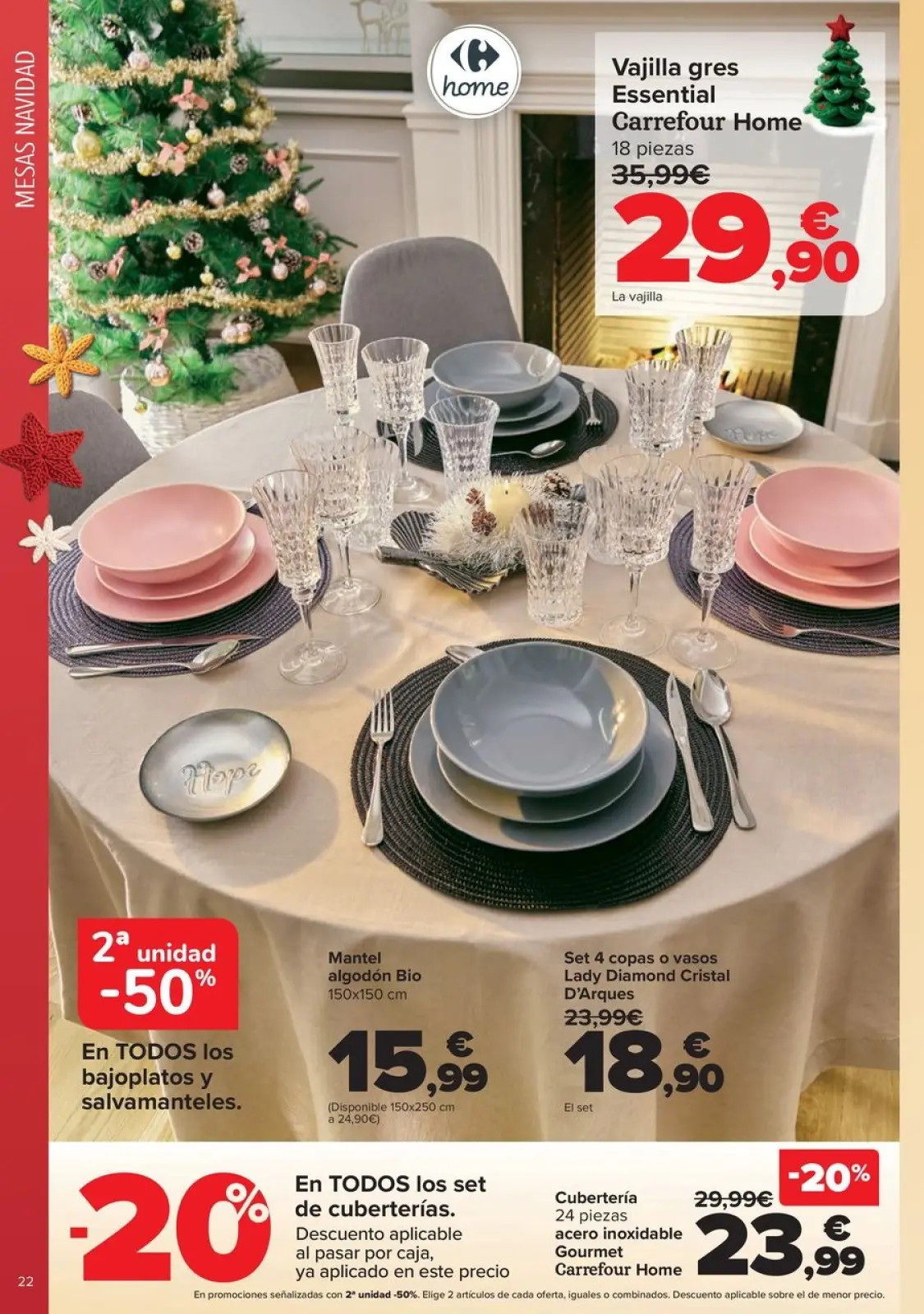 Page 22 dans Offres de Décoration de Noël chez Carrefour Espagne