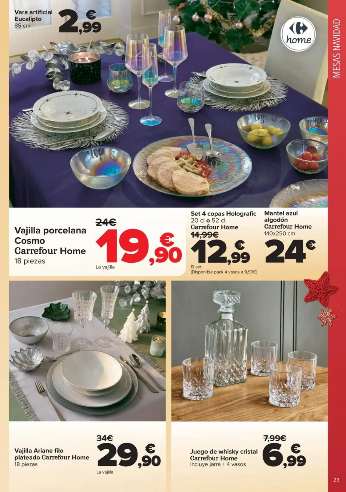 Page 23 dans Offres de Décoration de Noël chez Carrefour Espagne
