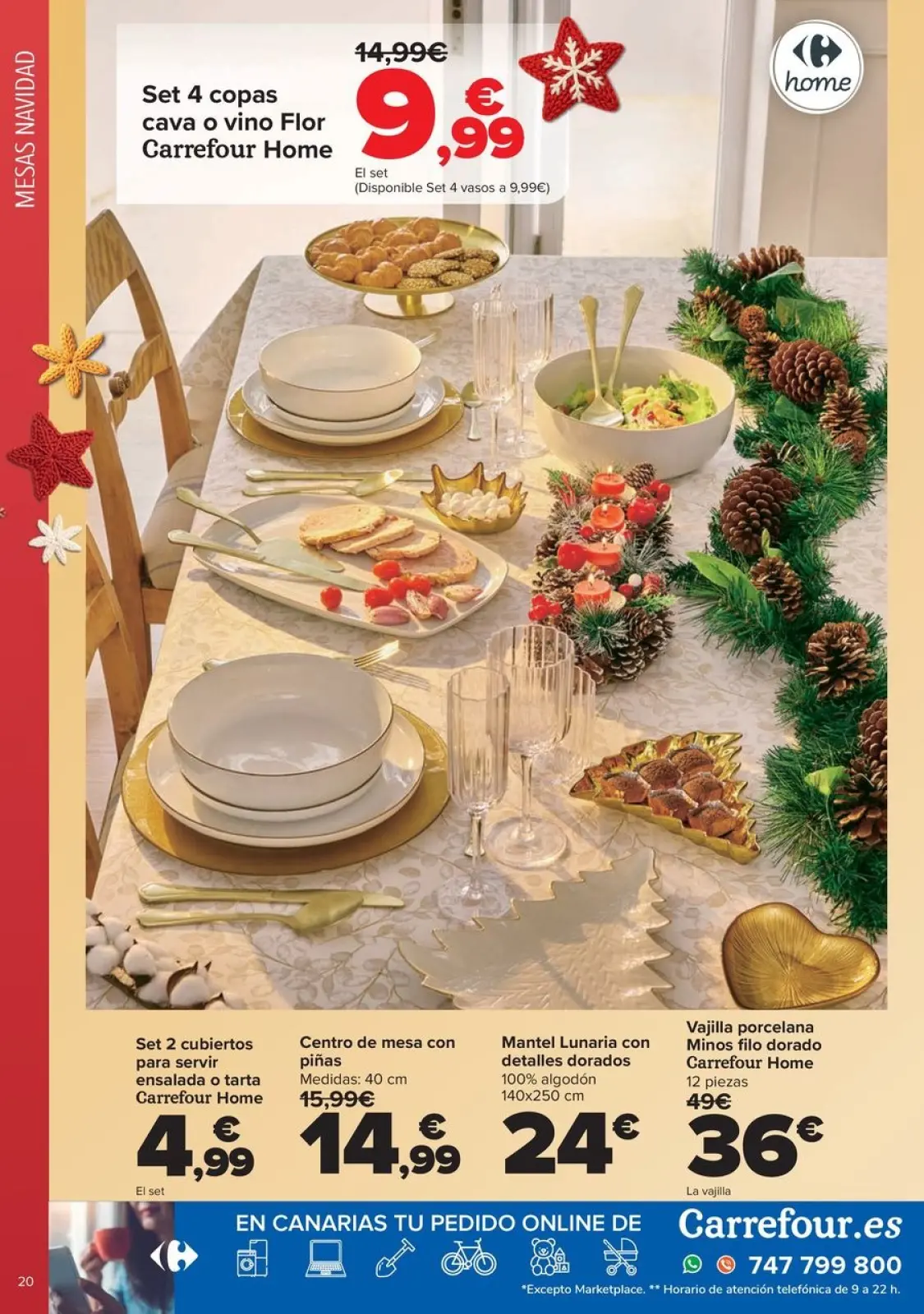 Page 20 dans Offres de Décoration de Noël chez Carrefour Espagne