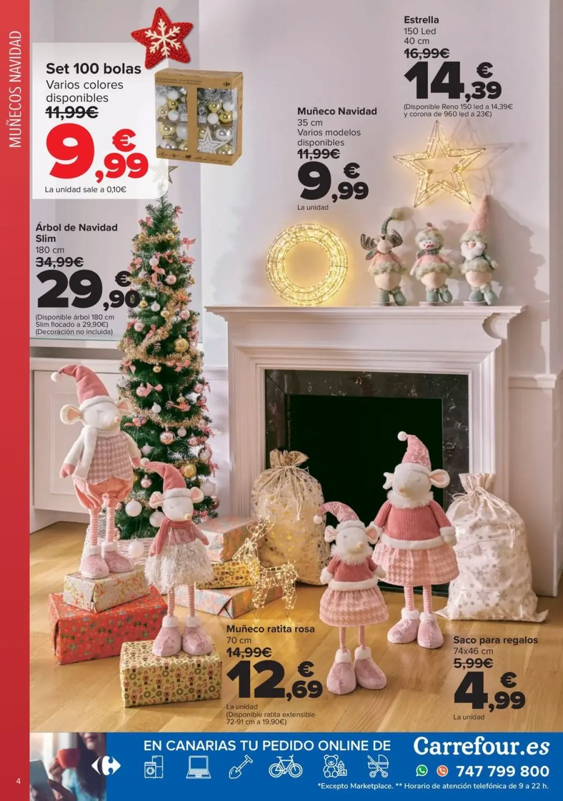 Page 4 dans Offres de Décoration de Noël chez Carrefour Espagne