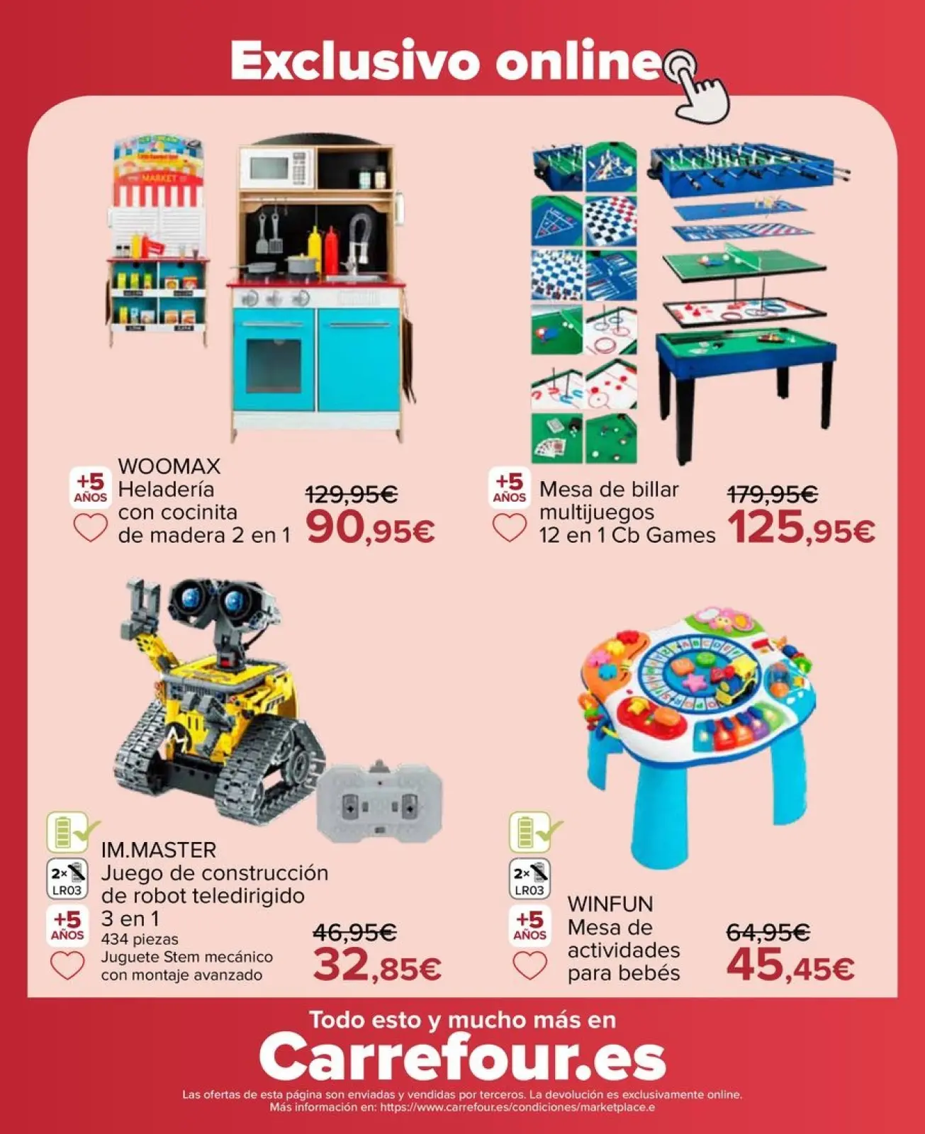 Page 145 dans Offres du catalogue de JUGUETES chez Carrefour Espagne