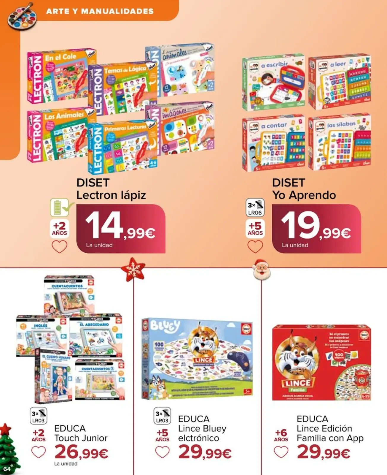 Page 64 dans Offres du catalogue de JUGUETES chez Carrefour Espagne