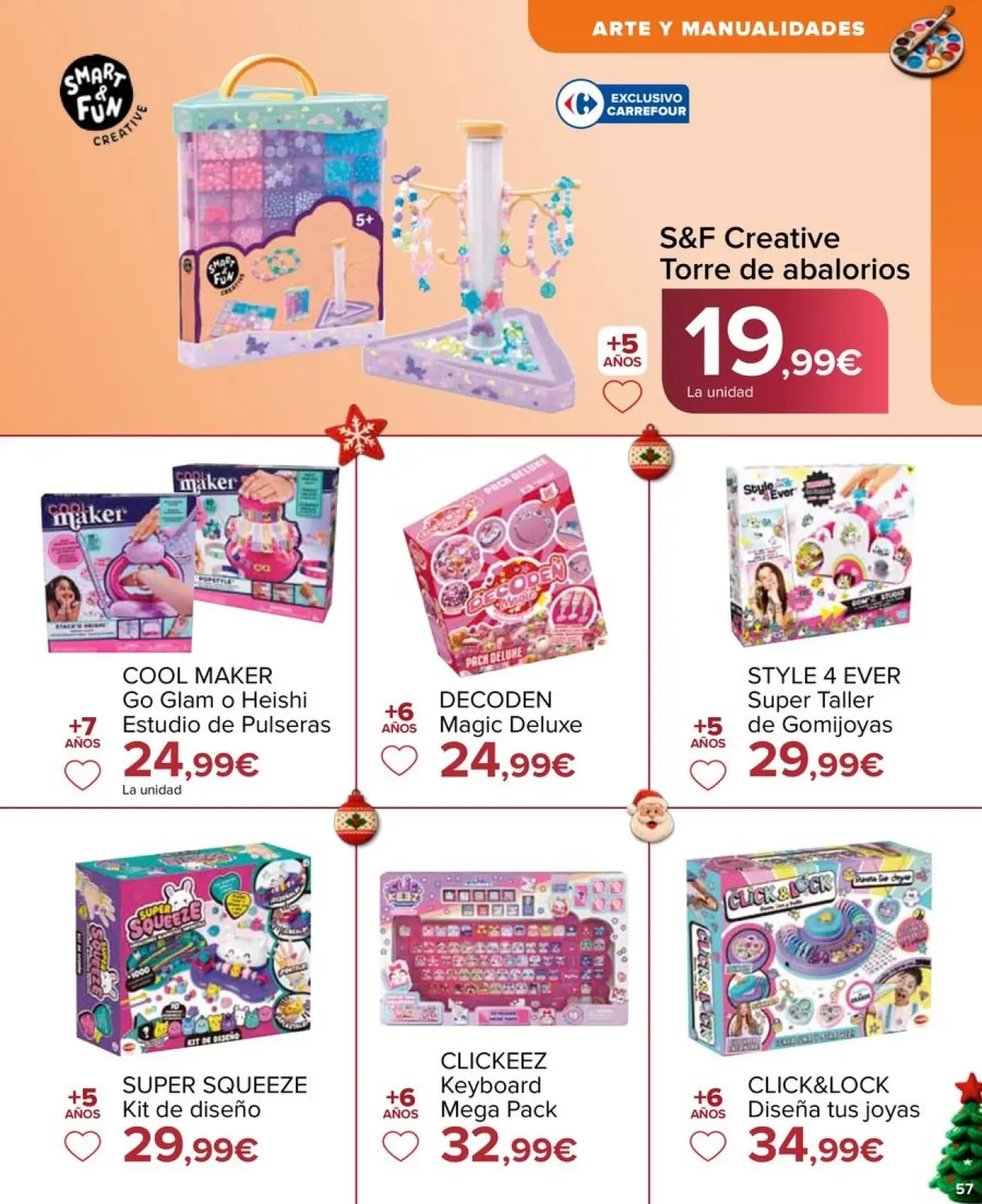 Page 57 dans Offres du catalogue de JUGUETES chez Carrefour Espagne