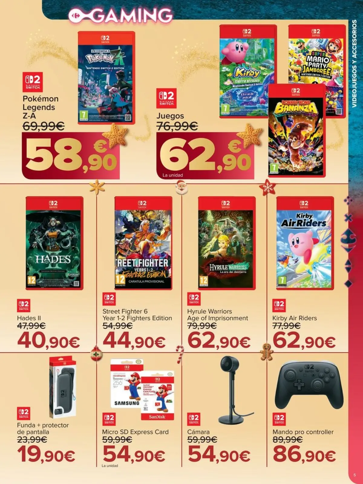 Page 5 dans OFFRES DE JEUX VIDÉO chez Carrefour Espagne