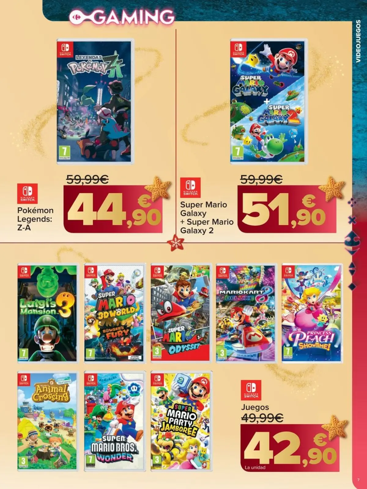 Page 7 dans OFFRES DE JEUX VIDÉO chez Carrefour Espagne