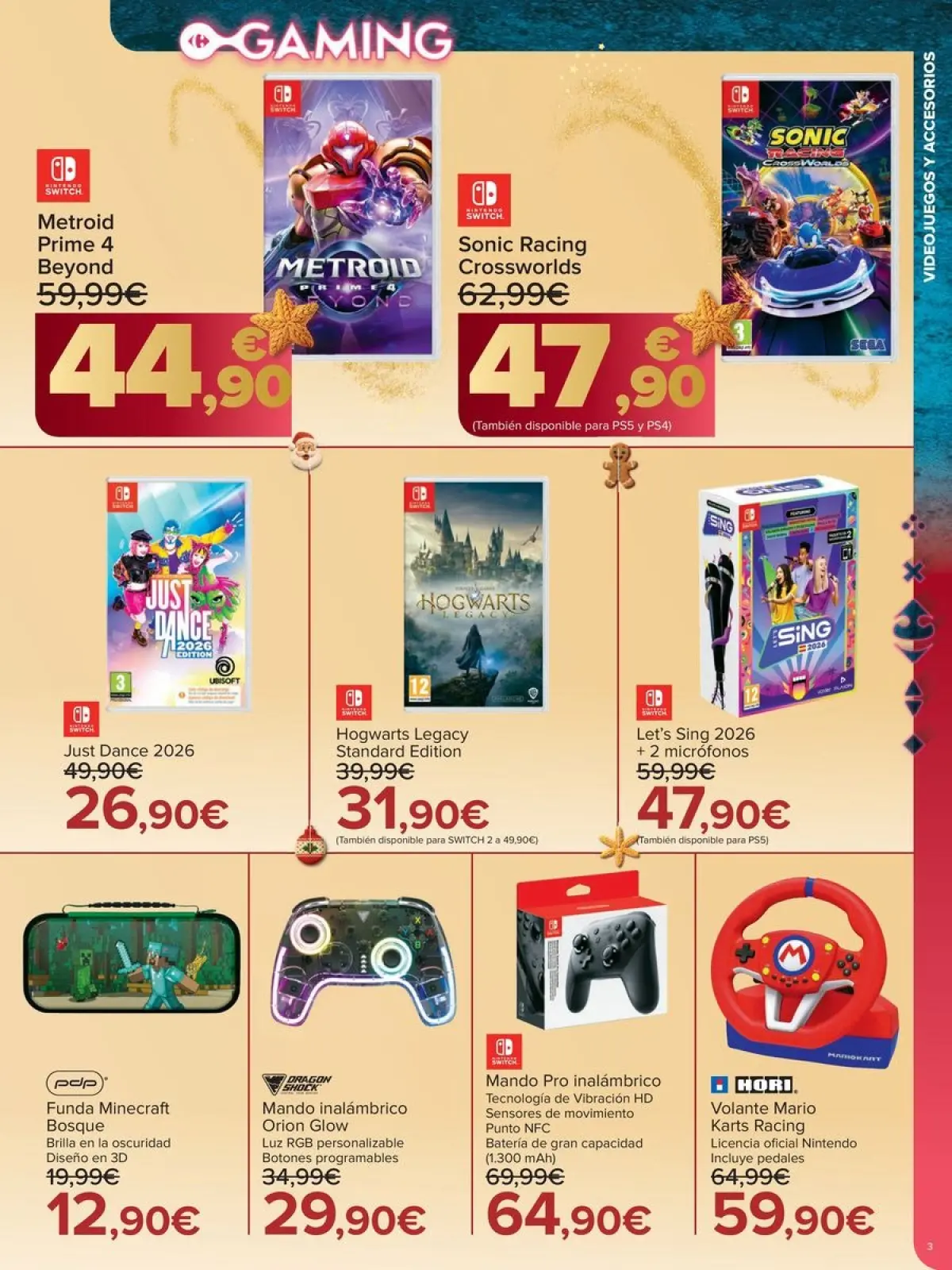 Page 3 dans OFFRES DE JEUX VIDÉO chez Carrefour Espagne