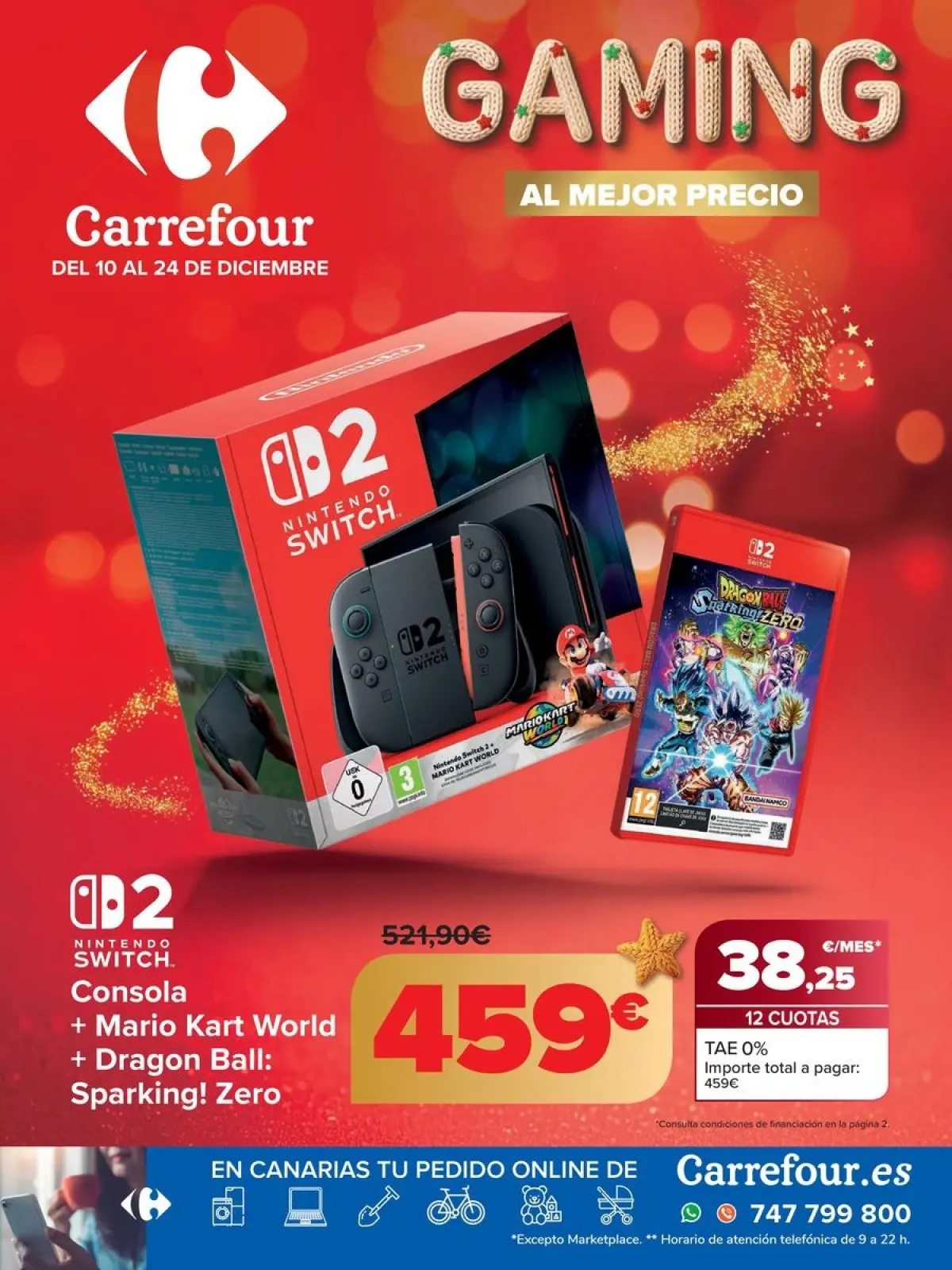 Page 1 dans OFFRES DE JEUX VIDÉO chez Carrefour Espagne