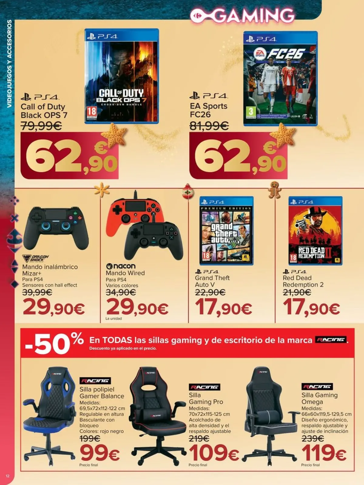 Page 12 dans OFFRES DE JEUX VIDÉO chez Carrefour Espagne