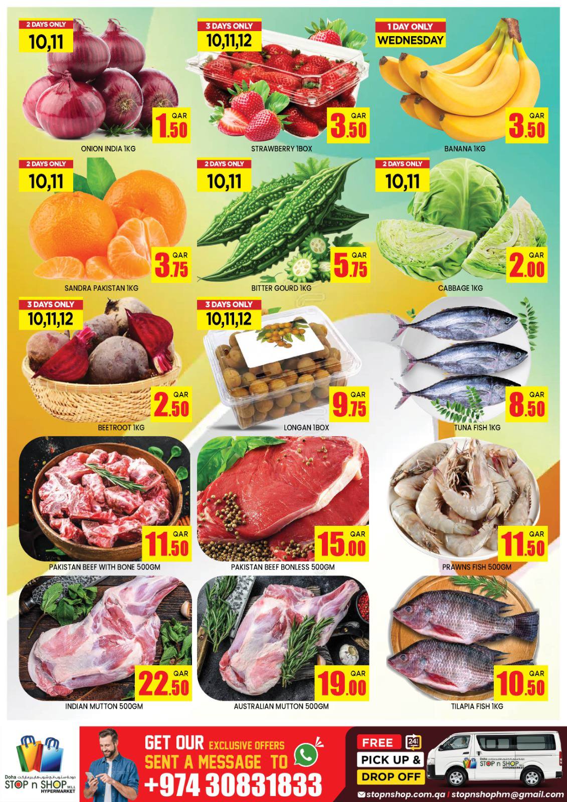 Ofertas de STOP N SHOP Katar de 10 a 12 diciembre 2025 Ofertas de fin de semana