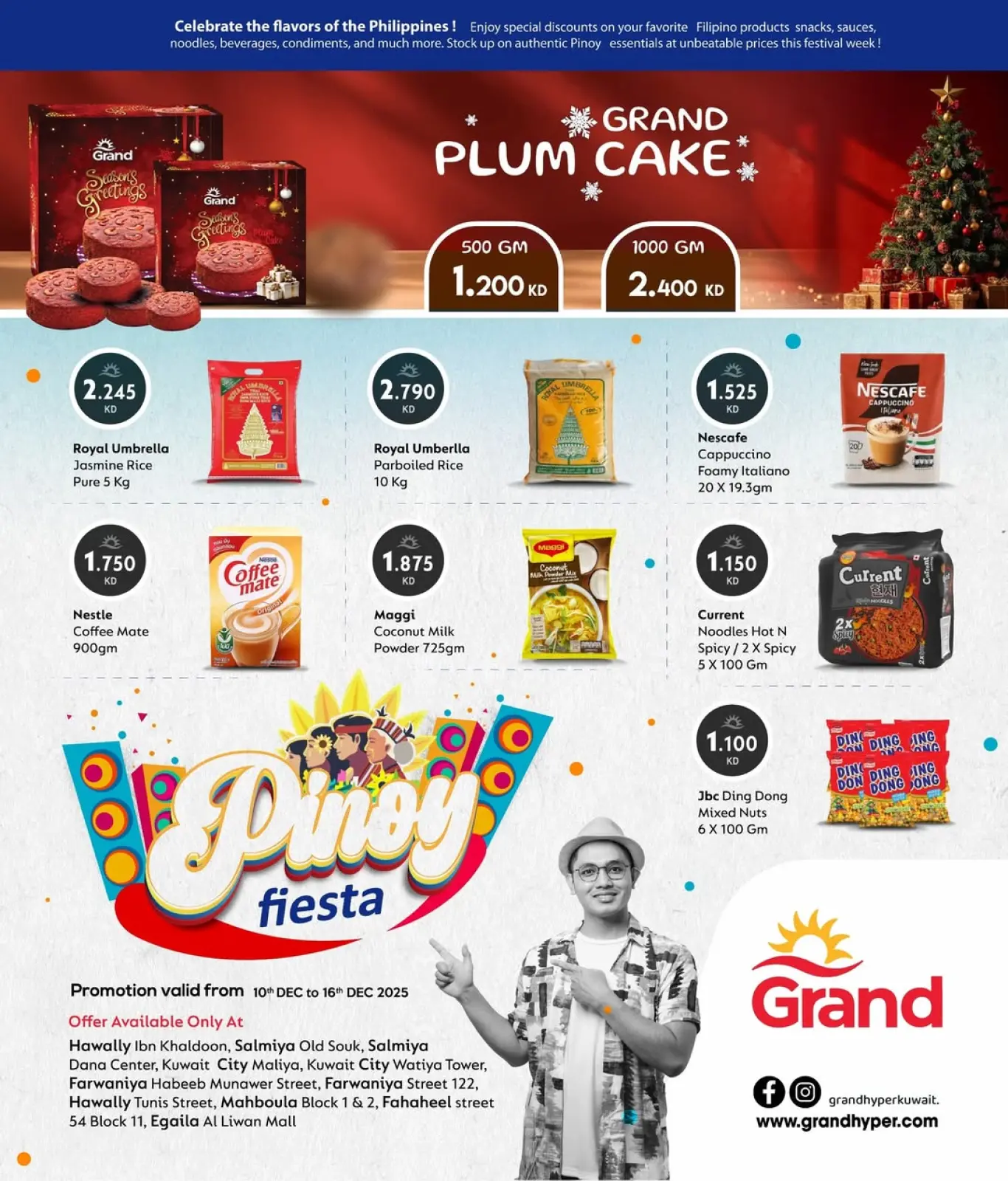 Página 1 en Ofertas del Festival Pinoy en Grand hipermercado Kuwait