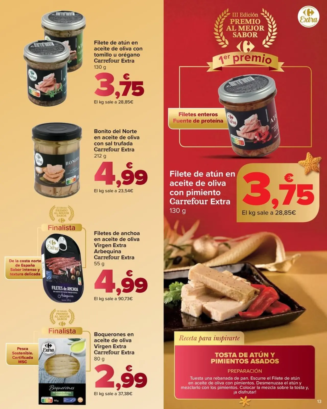 Page 13 dans Offres supplémentaires chez Carrefour Espagne