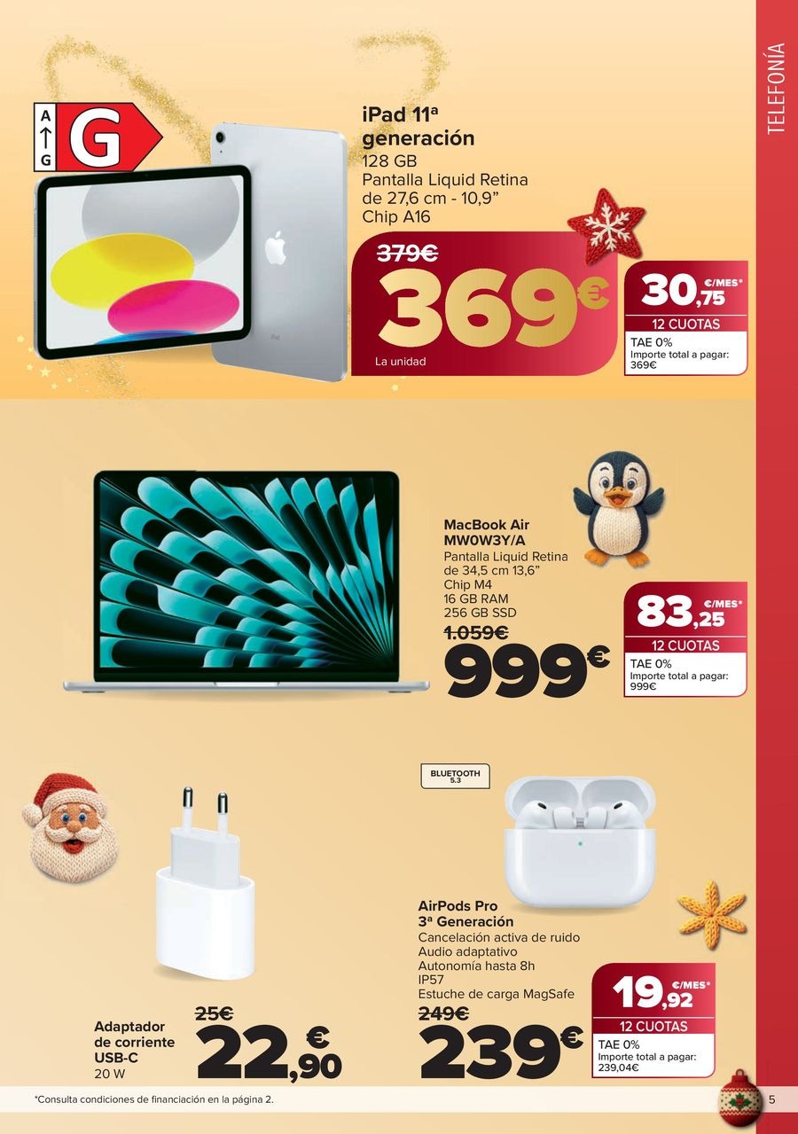 Ofertas de Carrefour España de 3 diciembre a 8 enero 2026 OFERTAS DE REGALO AL MEJOR PRECIO