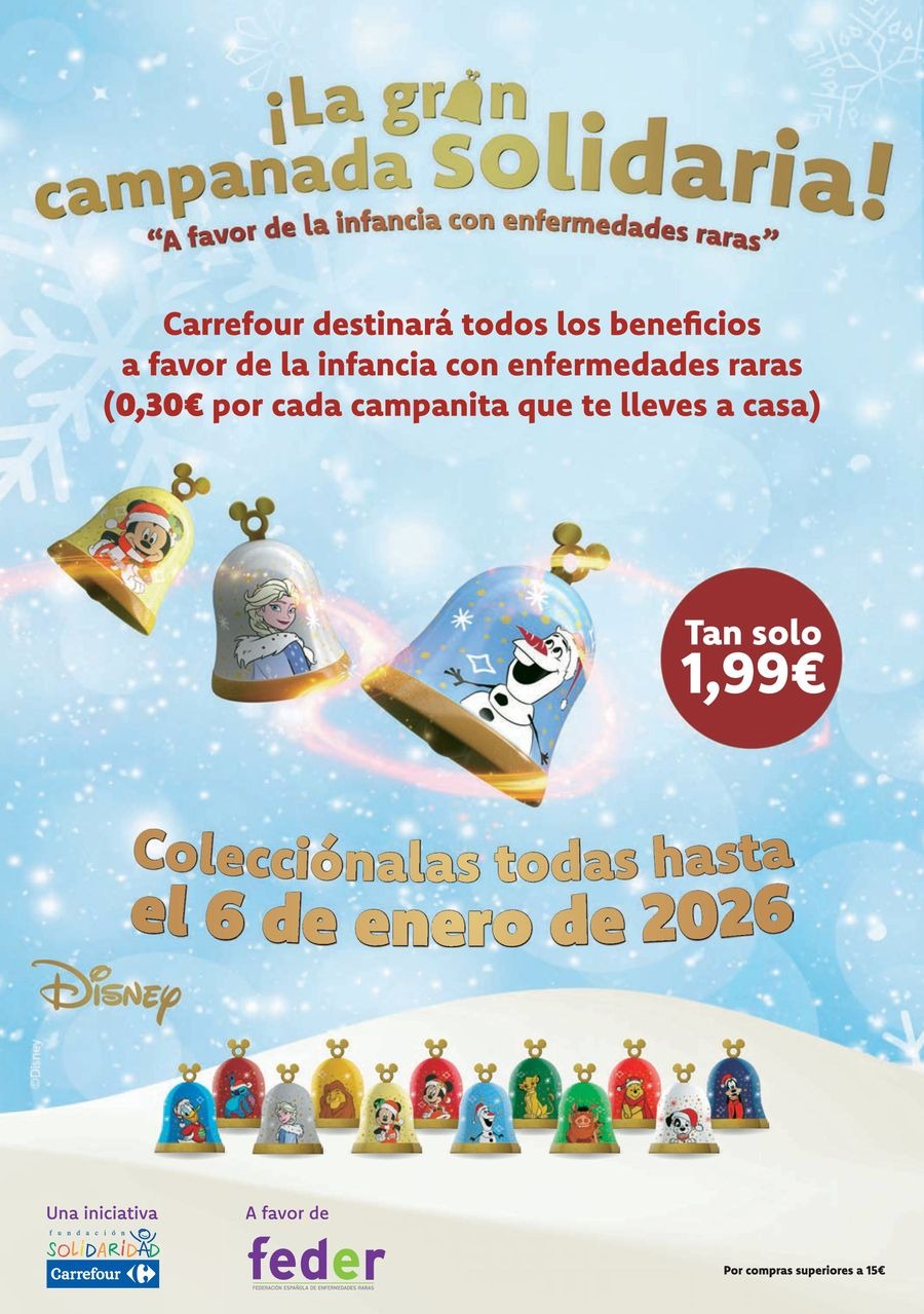 Ofertas de Carrefour España de 3 diciembre a 8 enero 2026 OFERTAS DE REGALO AL MEJOR PRECIO