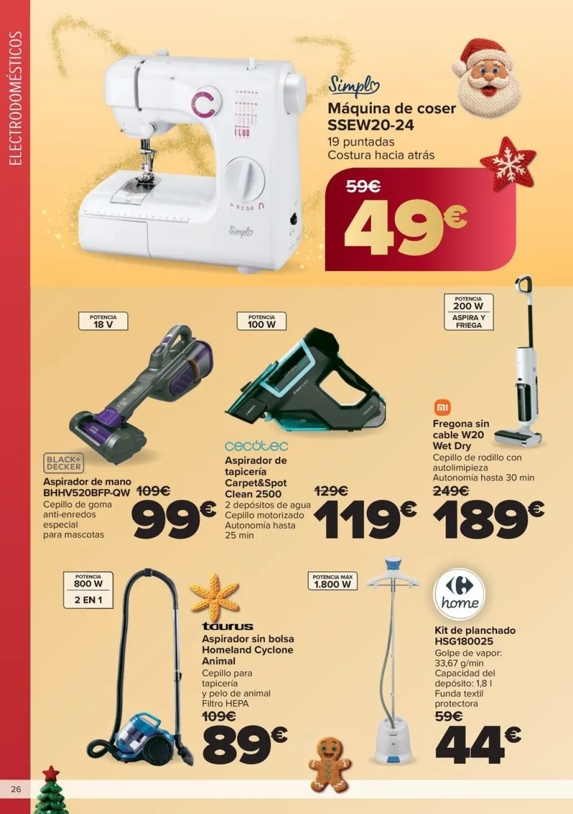 Page 26 dans OFFRES DE CADEAU AU MEILLEUR PRIX chez Carrefour Espagne