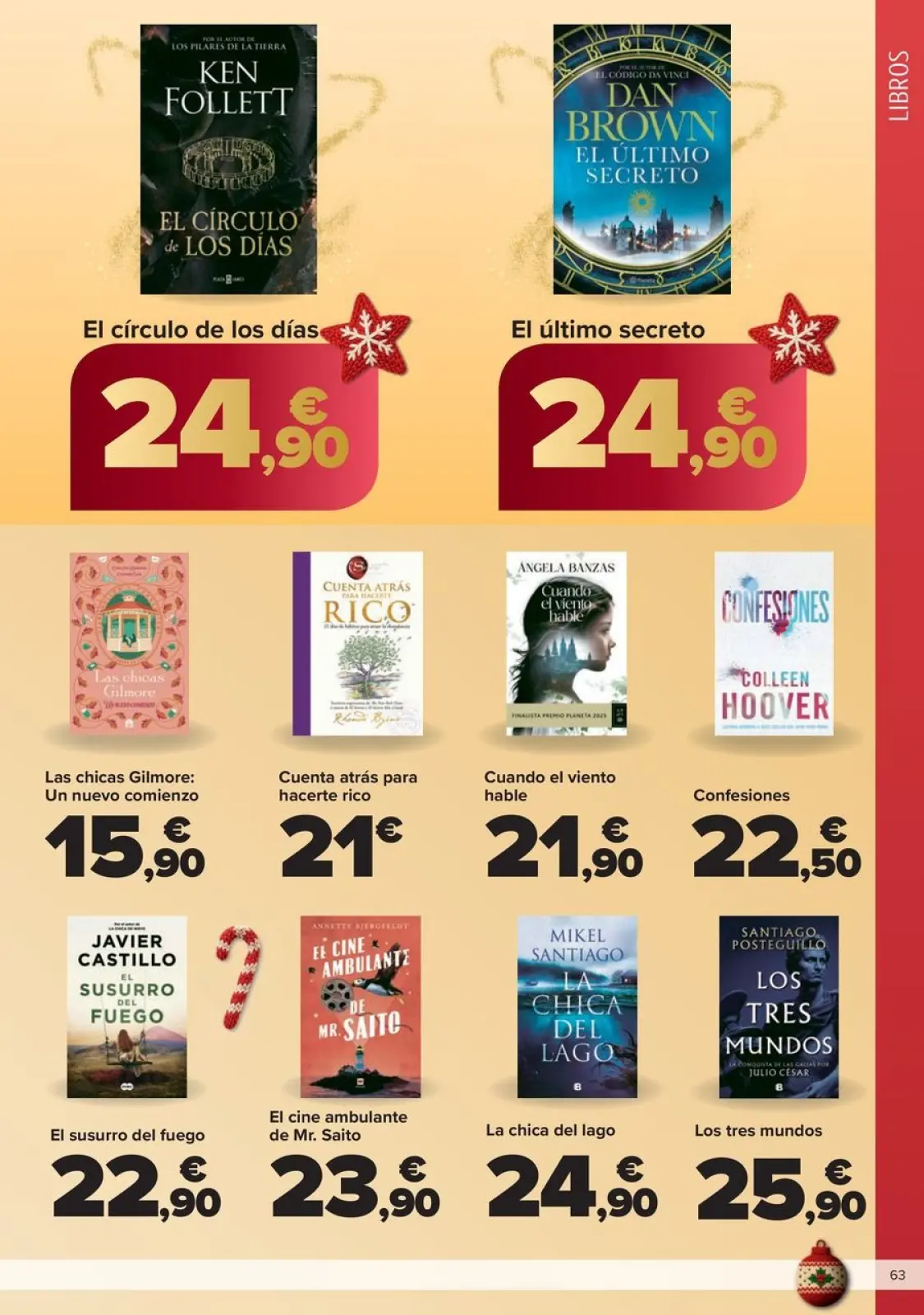 Page 63 dans OFFRES DE CADEAU AU MEILLEUR PRIX chez Carrefour Espagne