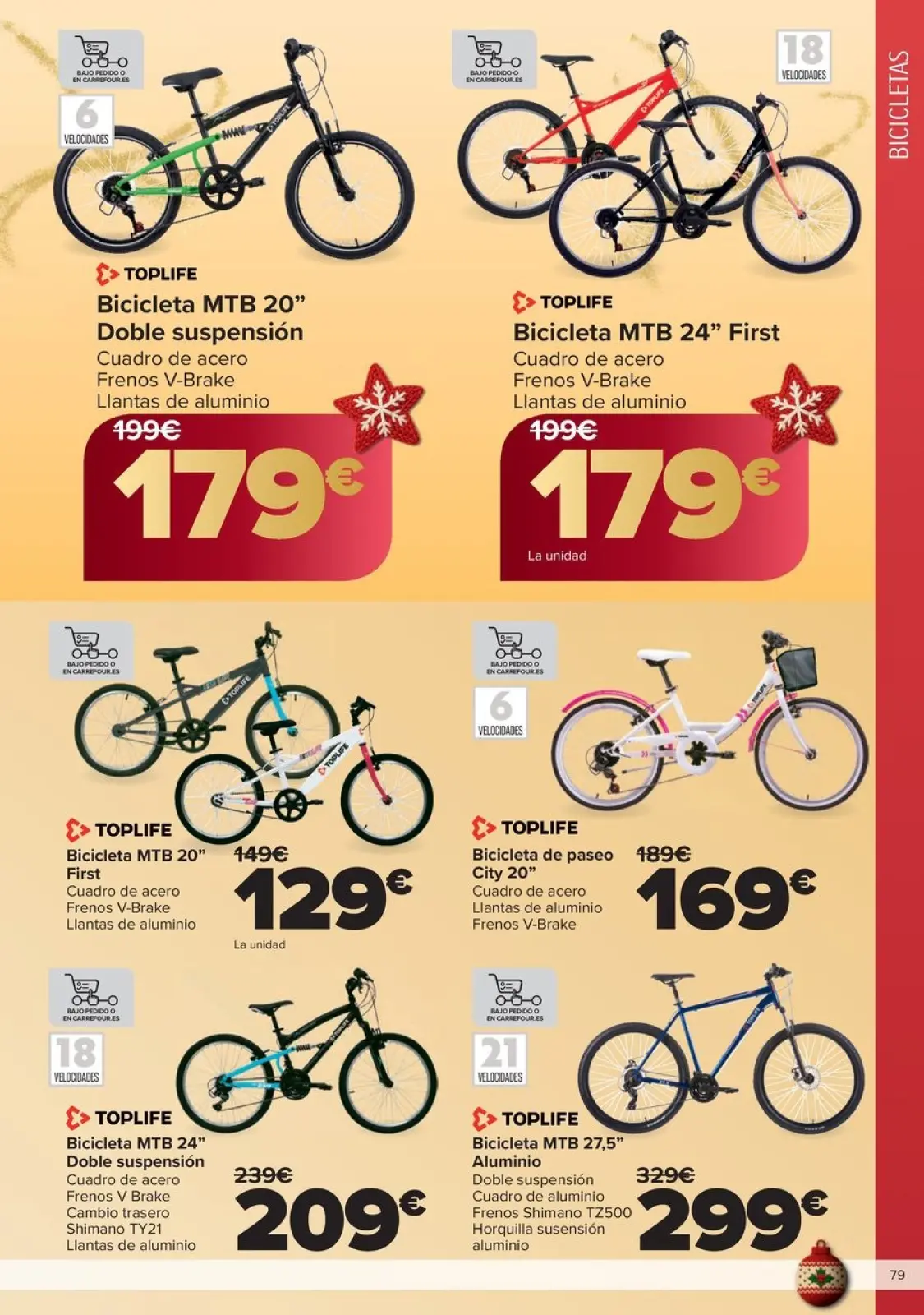 Page 79 dans OFFRES DE CADEAU AU MEILLEUR PRIX chez Carrefour Espagne