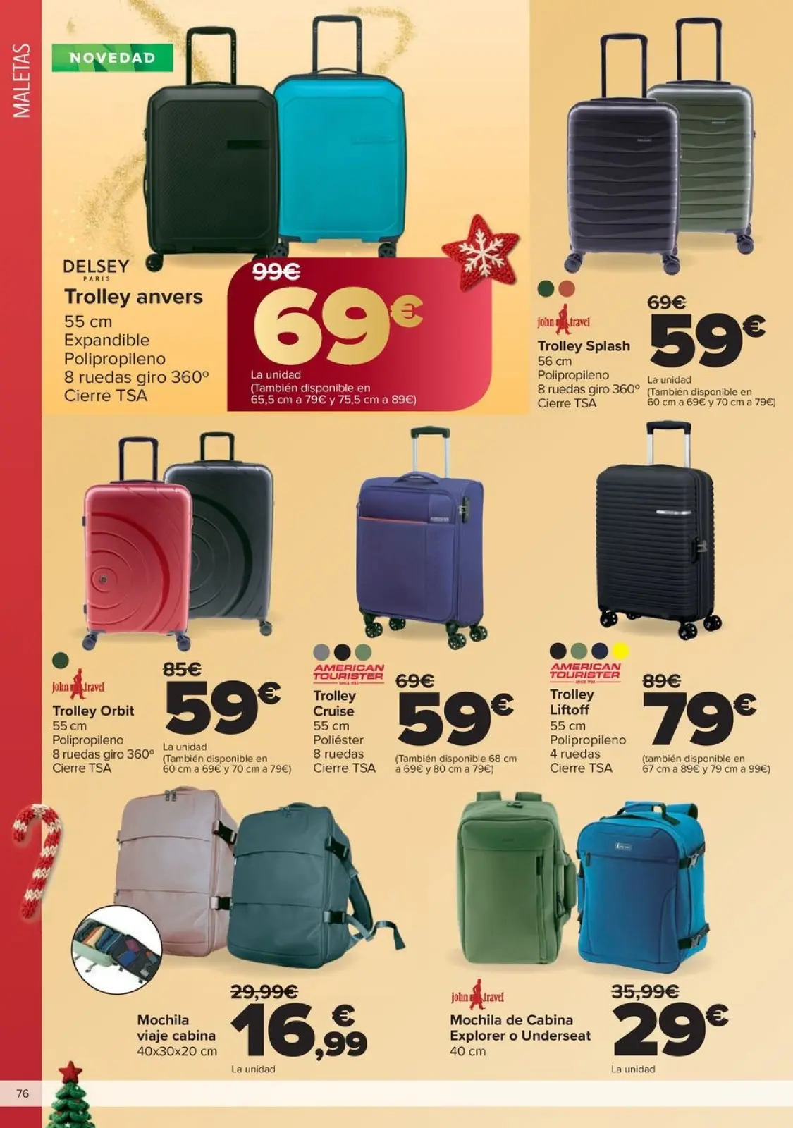 Page 76 dans OFFRES DE CADEAU AU MEILLEUR PRIX chez Carrefour Espagne