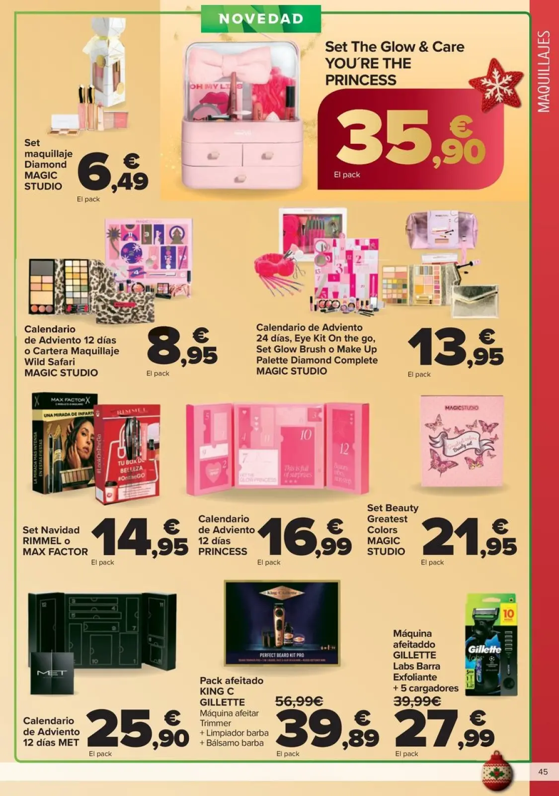 Page 45 dans OFFRES DE CADEAU AU MEILLEUR PRIX chez Carrefour Espagne