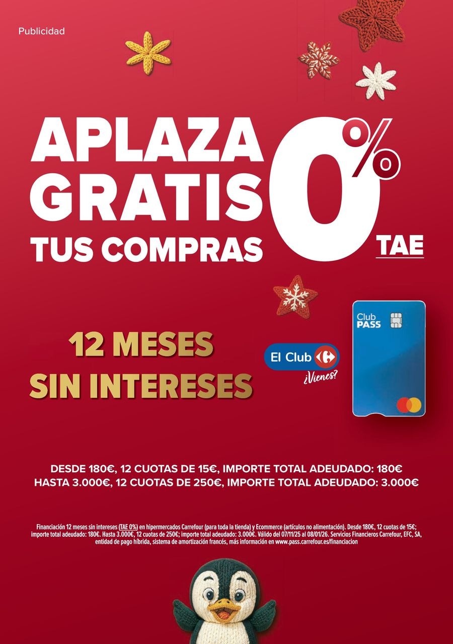 Ofertas de Carrefour España de 3 diciembre a 8 enero 2026 OFERTAS DE REGALO AL MEJOR PRECIO