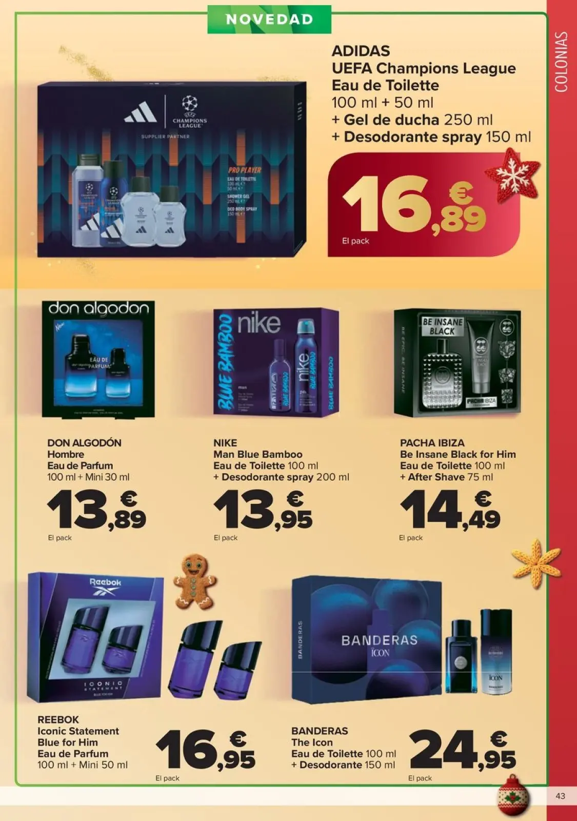 Page 43 dans OFFRES DE CADEAU AU MEILLEUR PRIX chez Carrefour Espagne