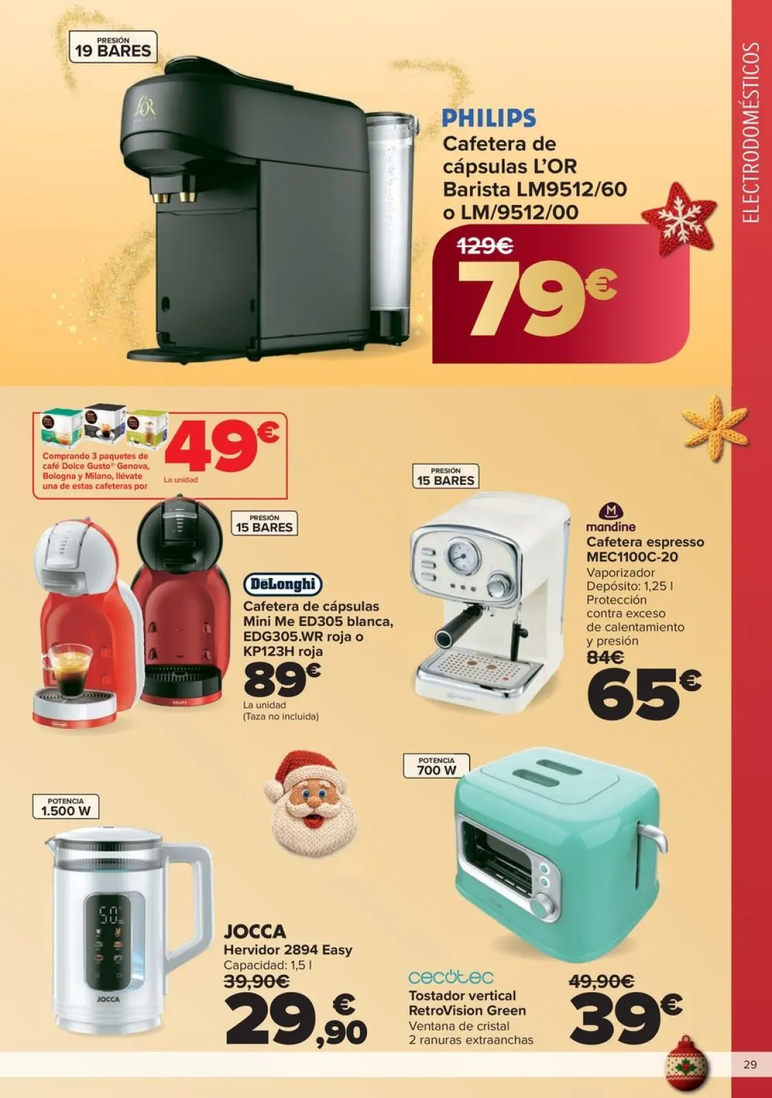 Page 29 dans OFFRES DE CADEAU AU MEILLEUR PRIX chez Carrefour Espagne